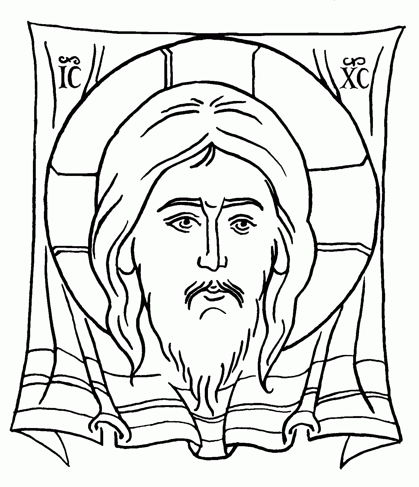Orthodox Icon Coloring Pages