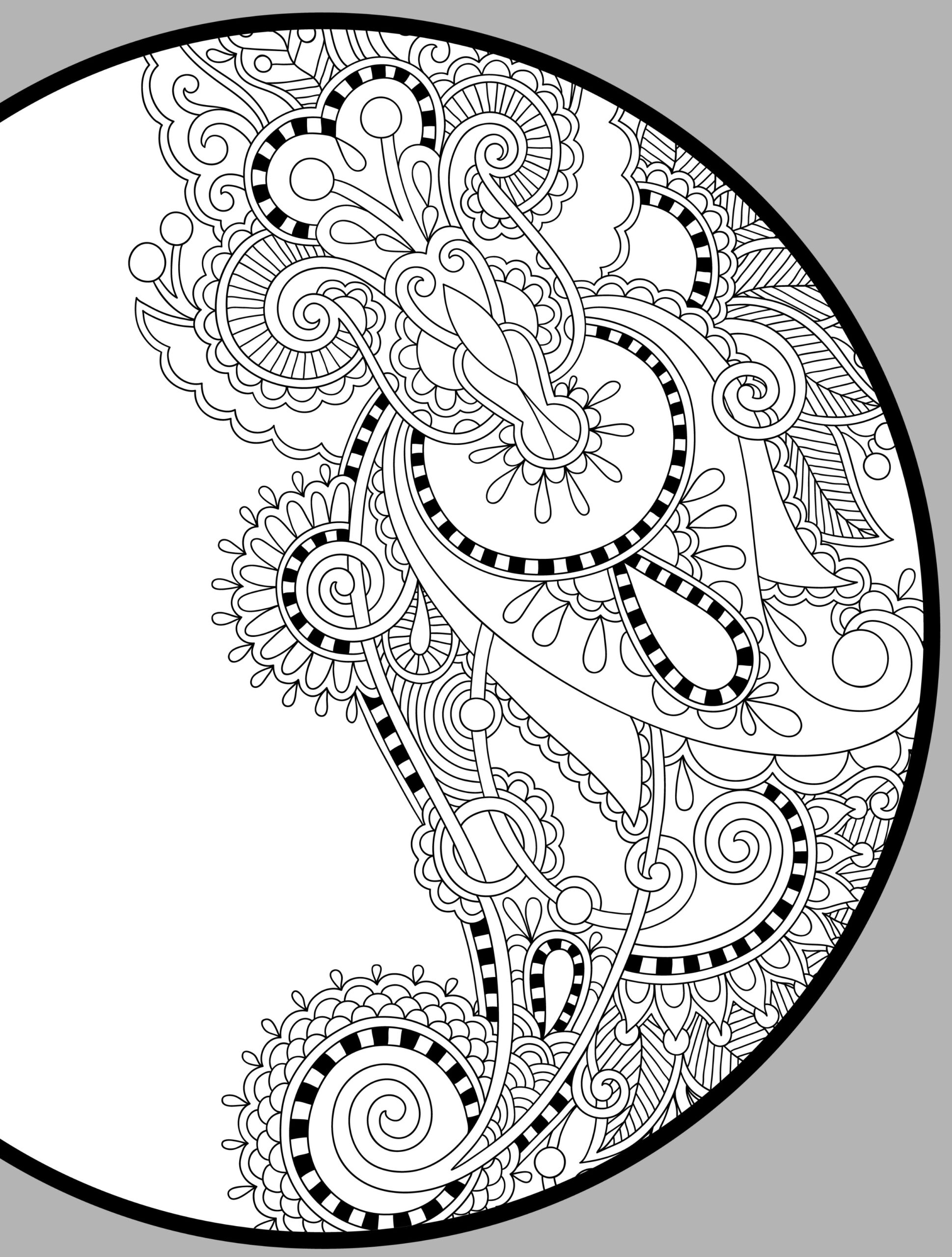 Free Easy Coloring Pages For Adults At GetDrawings Free Download