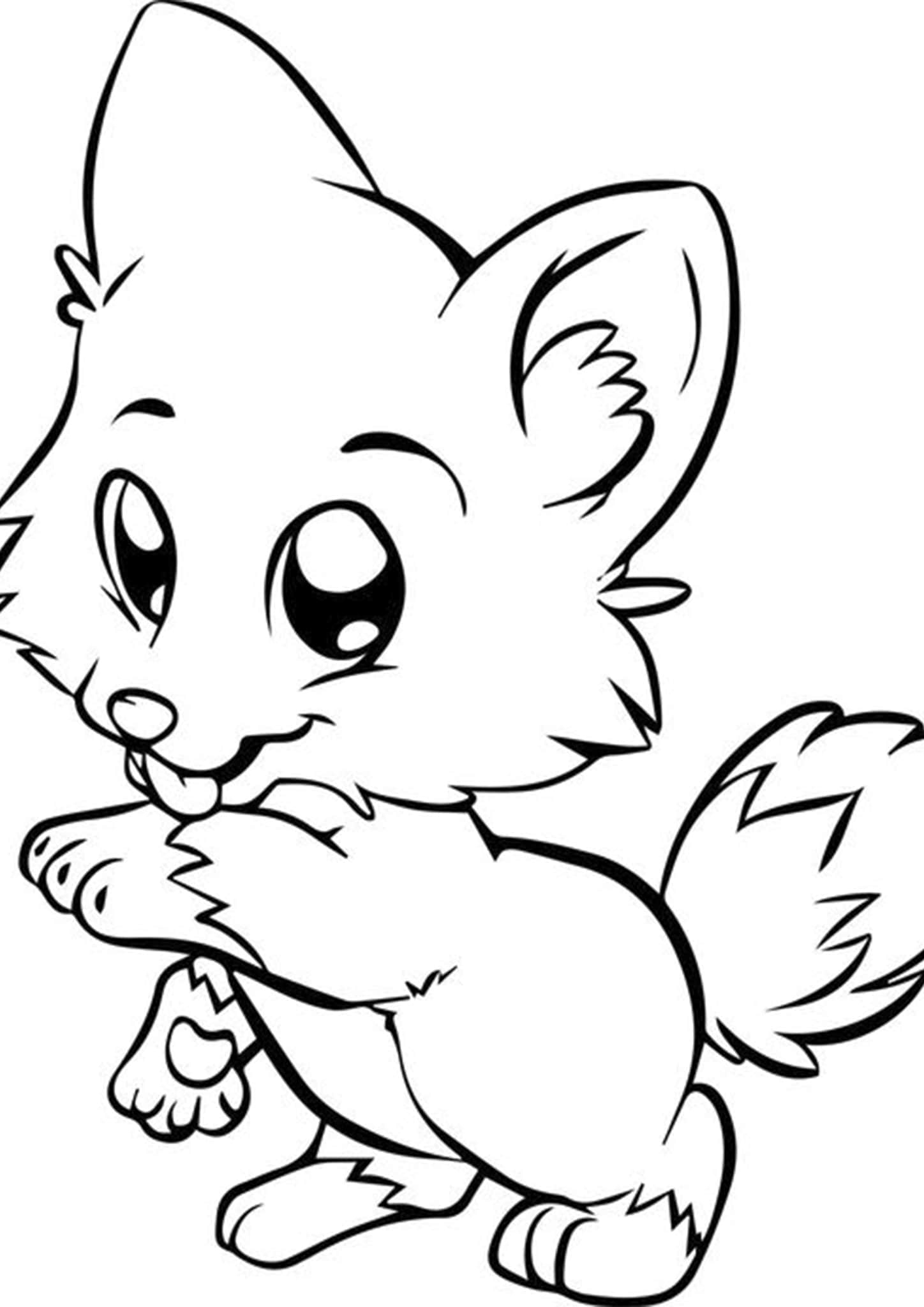 Free Easy To Print Baby Animal Coloring Pages Tulamama