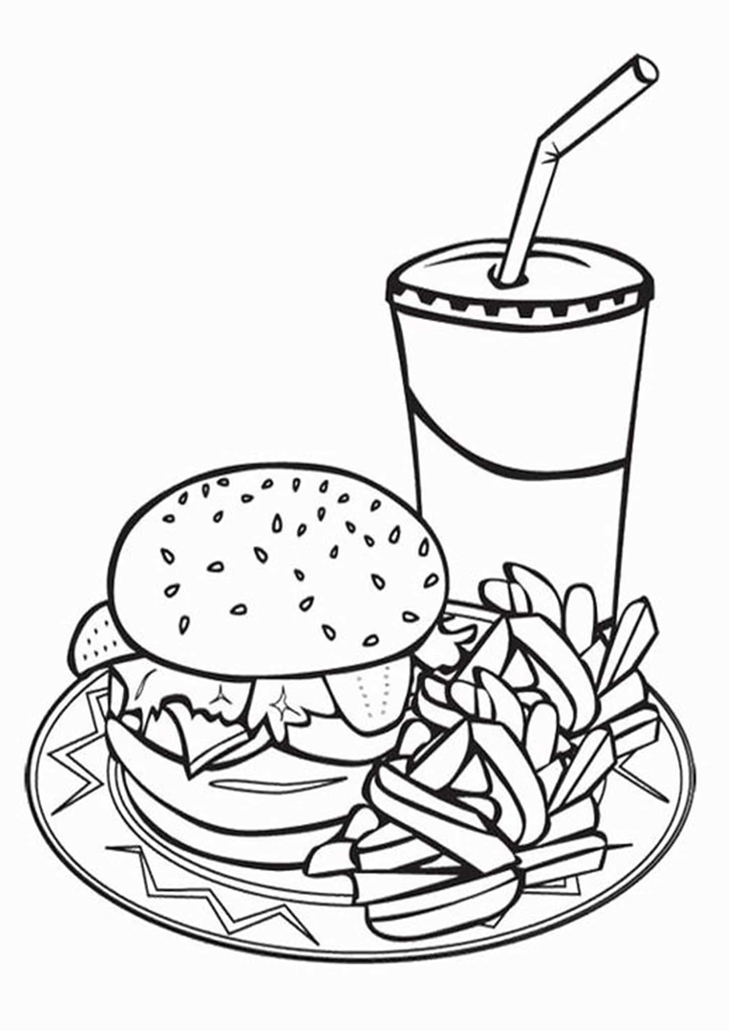 Food Coloring Page