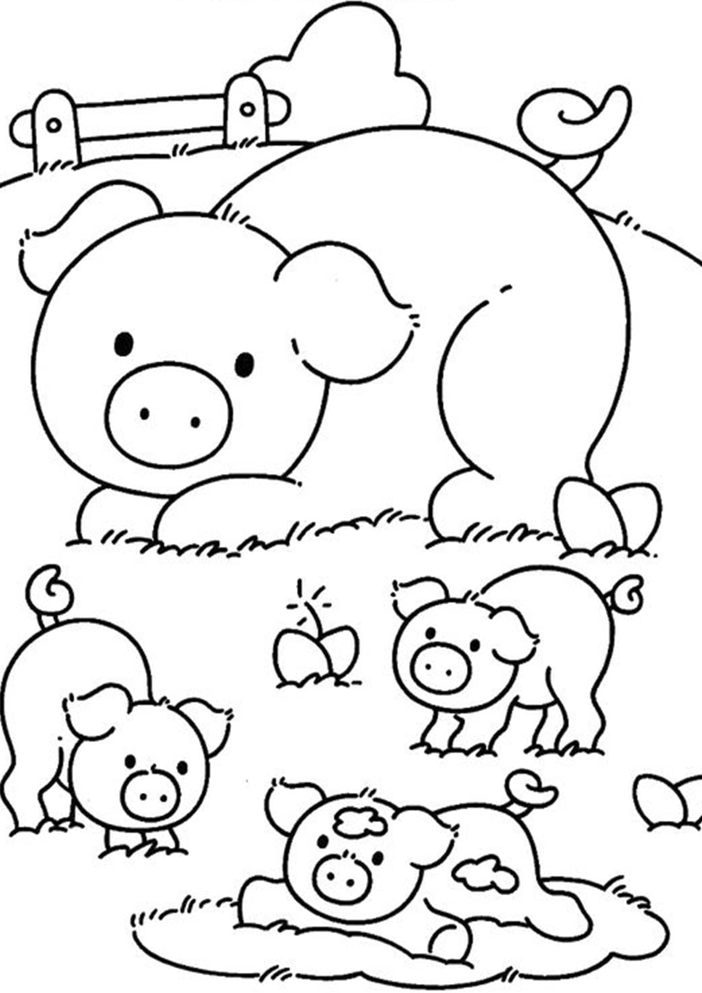 Pig Coloring Pages