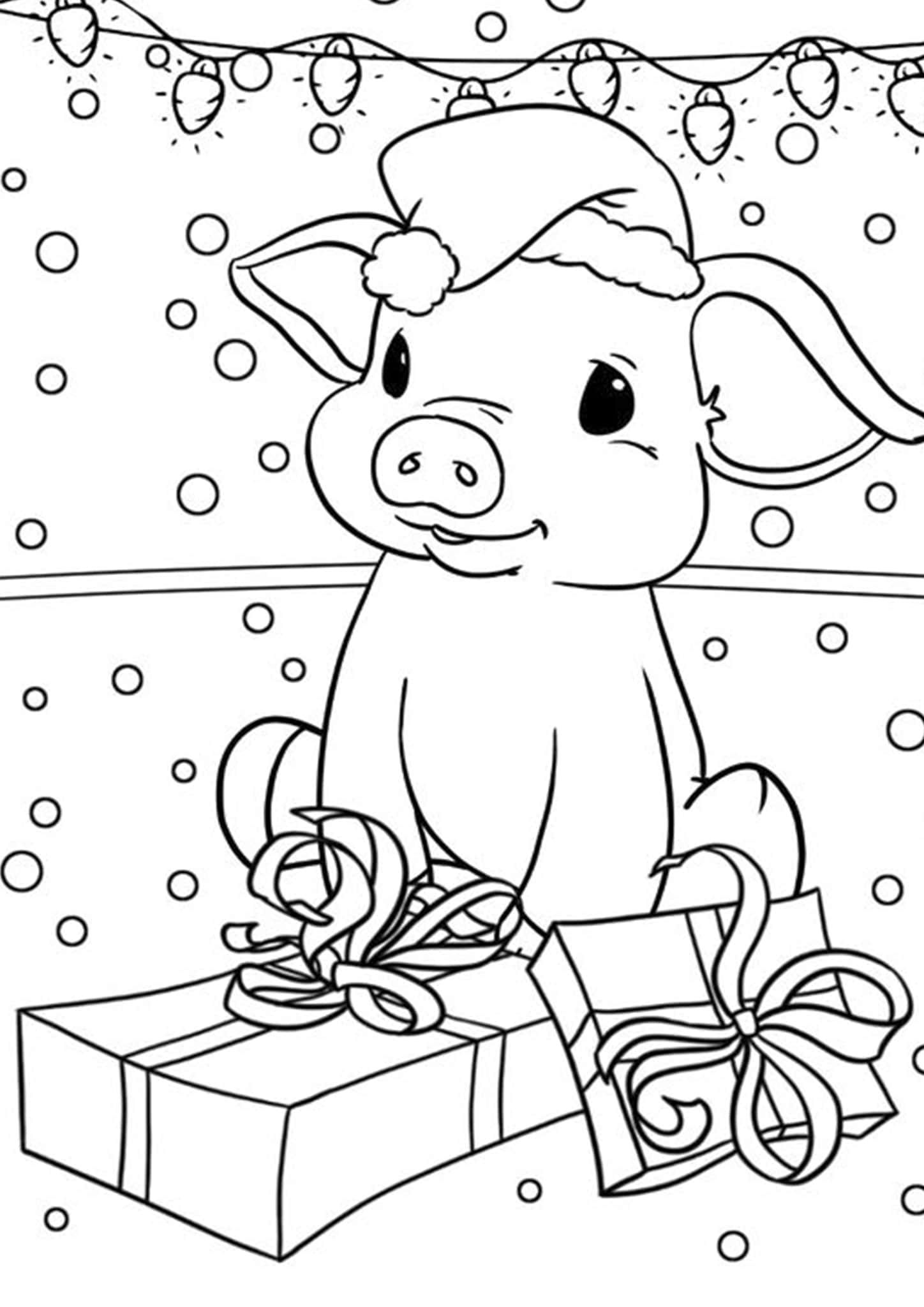 Free Easy To Print Pig Coloring Pages Tulamama