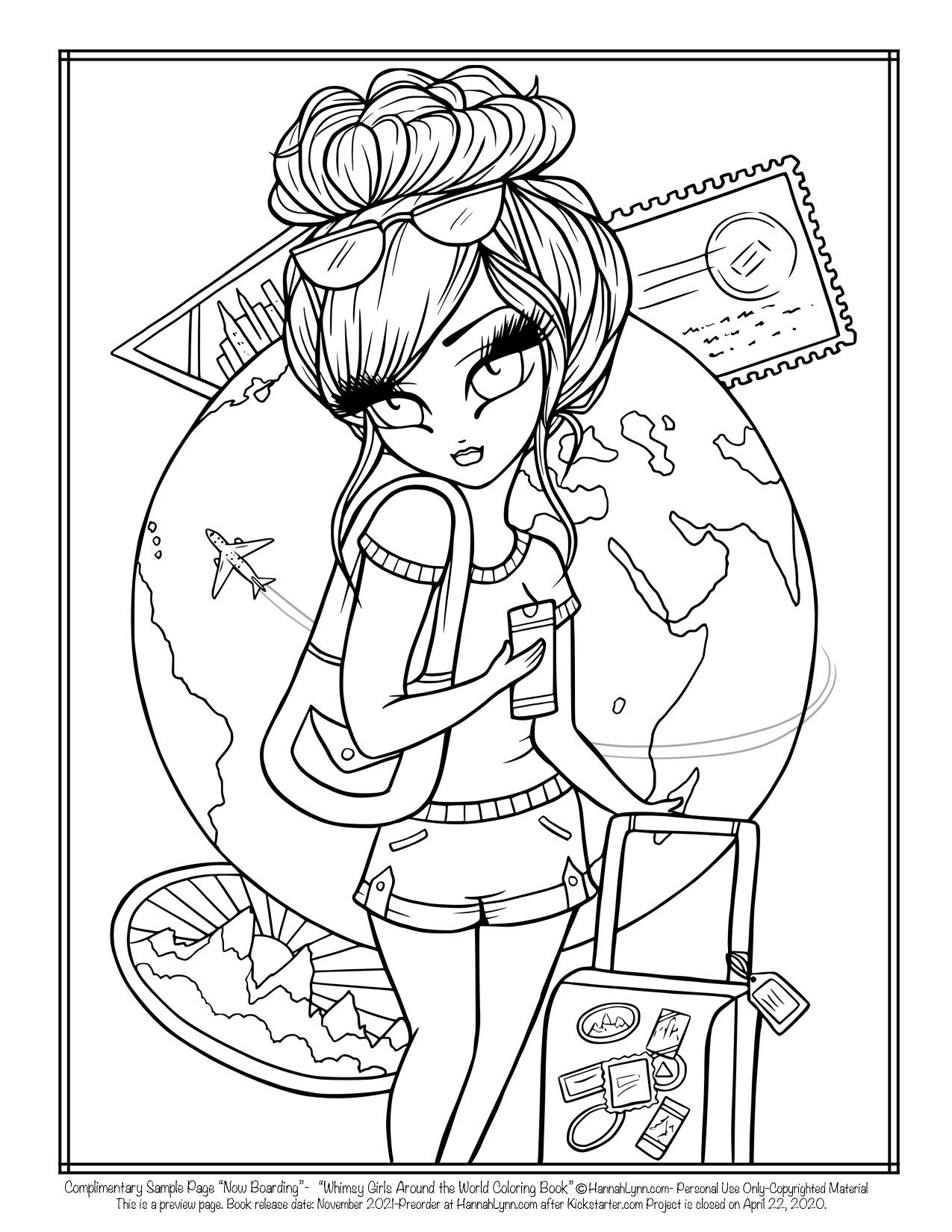 Free Hannah Lynn Coloring Pages Free Download Gambr Co
