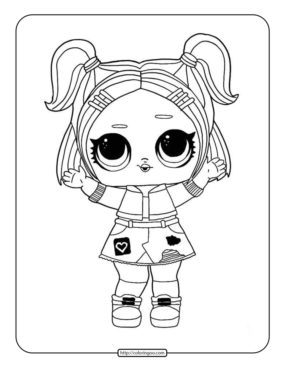 Lol Surprise Coloring Pages