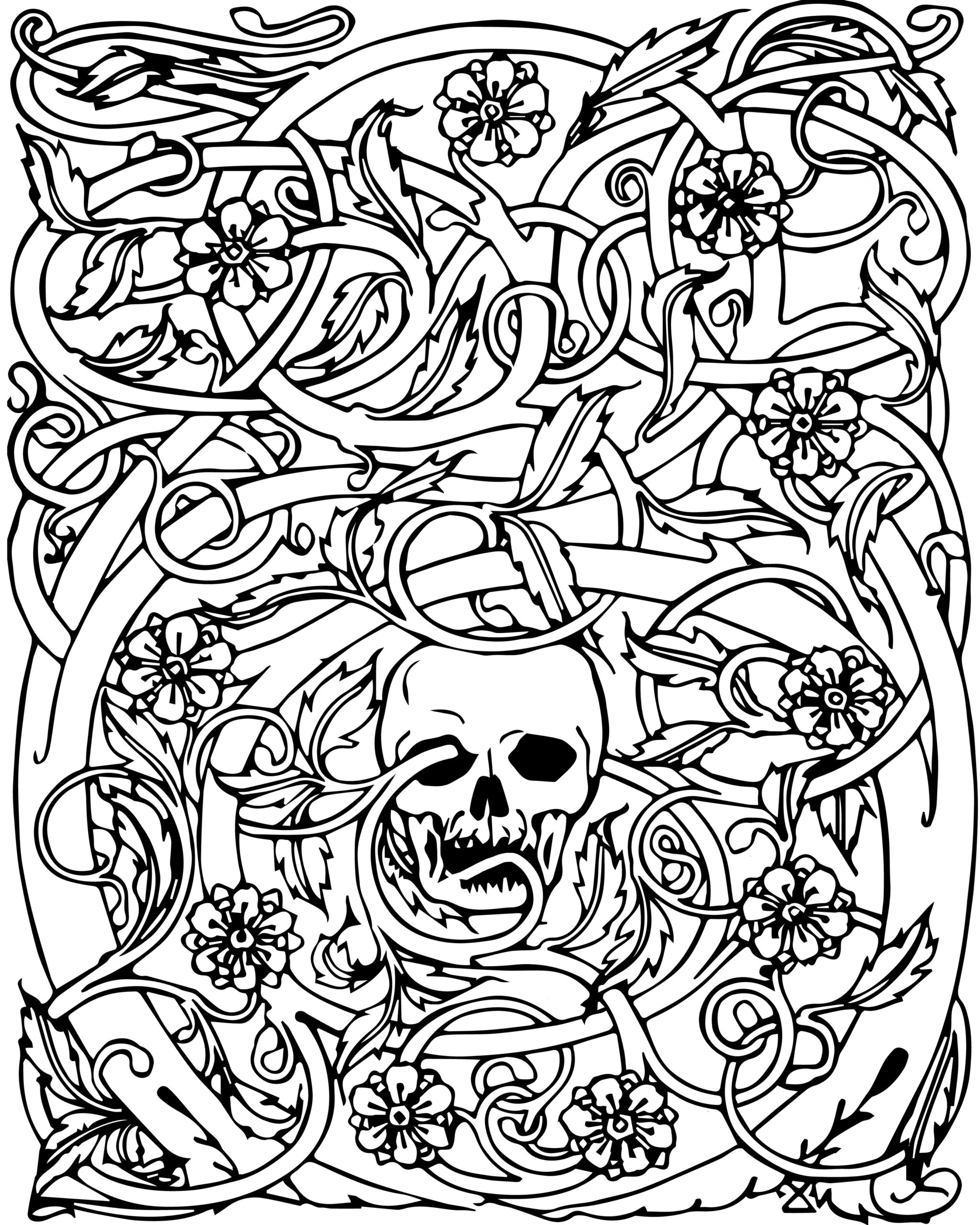 Free Adult Coloring Pages Pdf