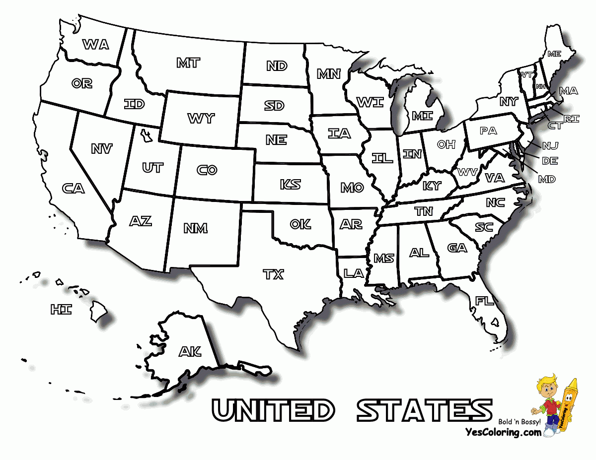 Free Print United States Of America Coloring Pages PARAMITA WEB