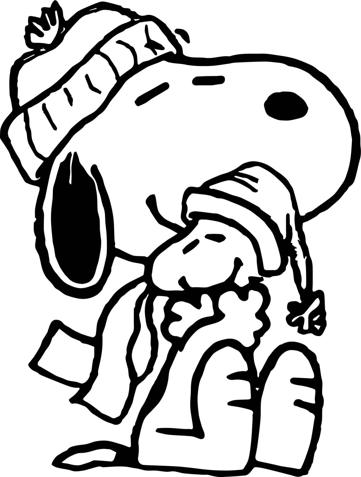 Free Printable Charlie Brown Christmas Coloring Pages For Kids Best Coloring Pages For Kids