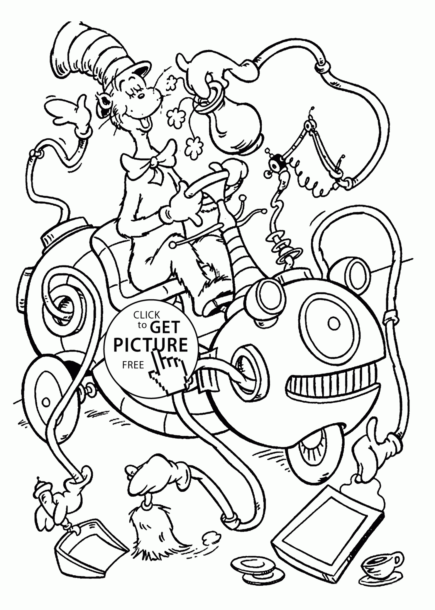Free Printable Dr Seuss Coloring Pages Free Printable A To Z