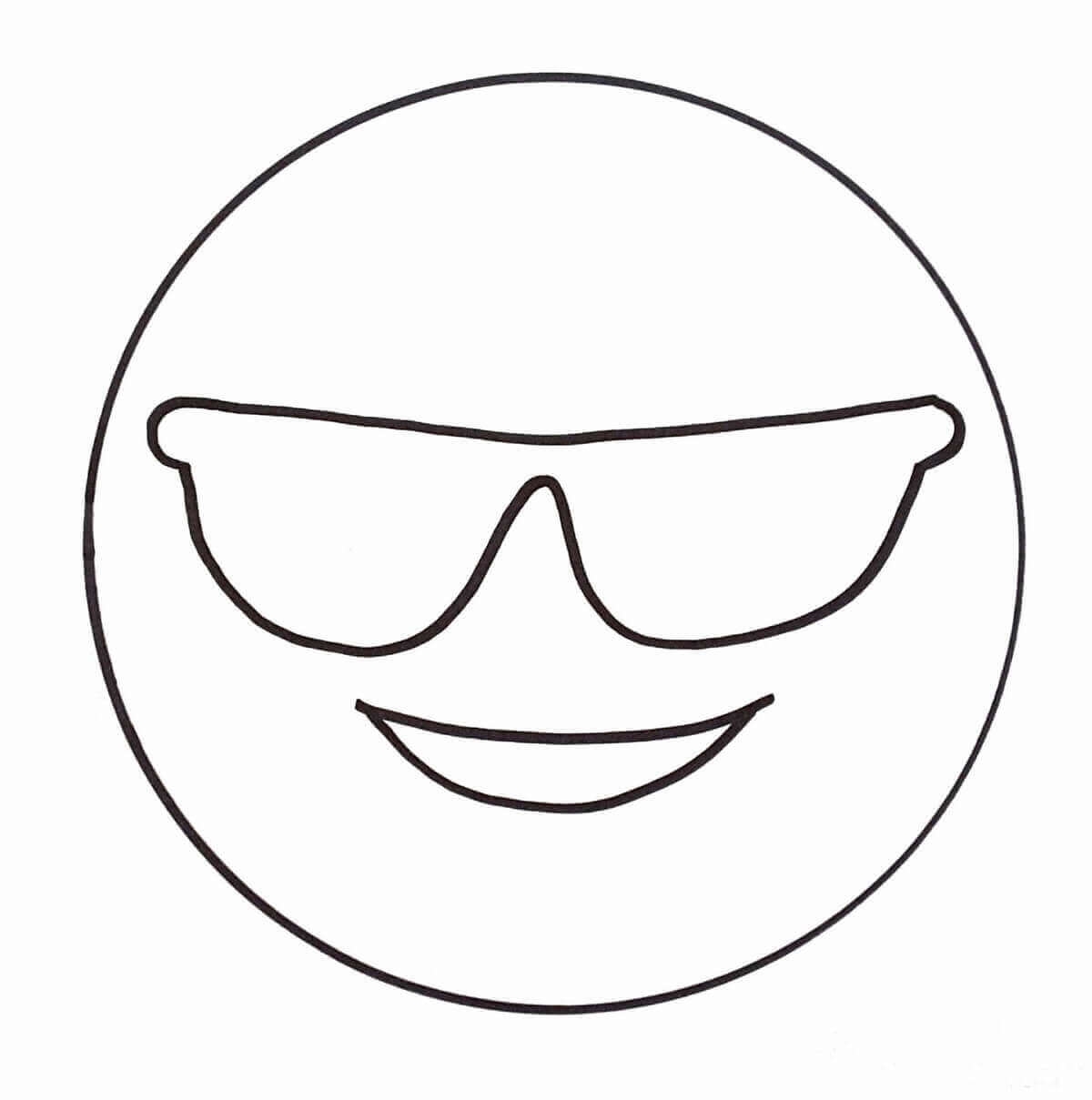 Emoji Coloring Pages Free