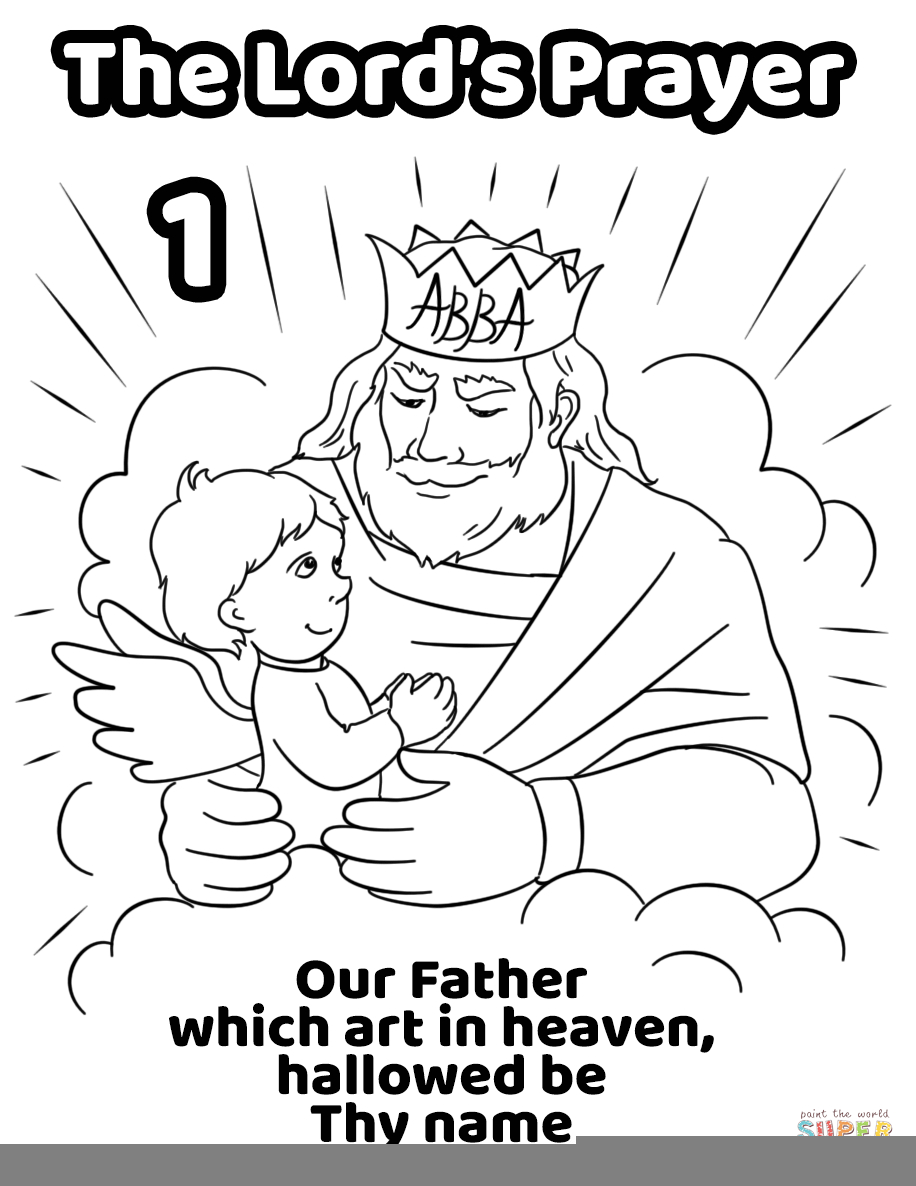 Free Printable The Lord S Prayer Activity Sheets