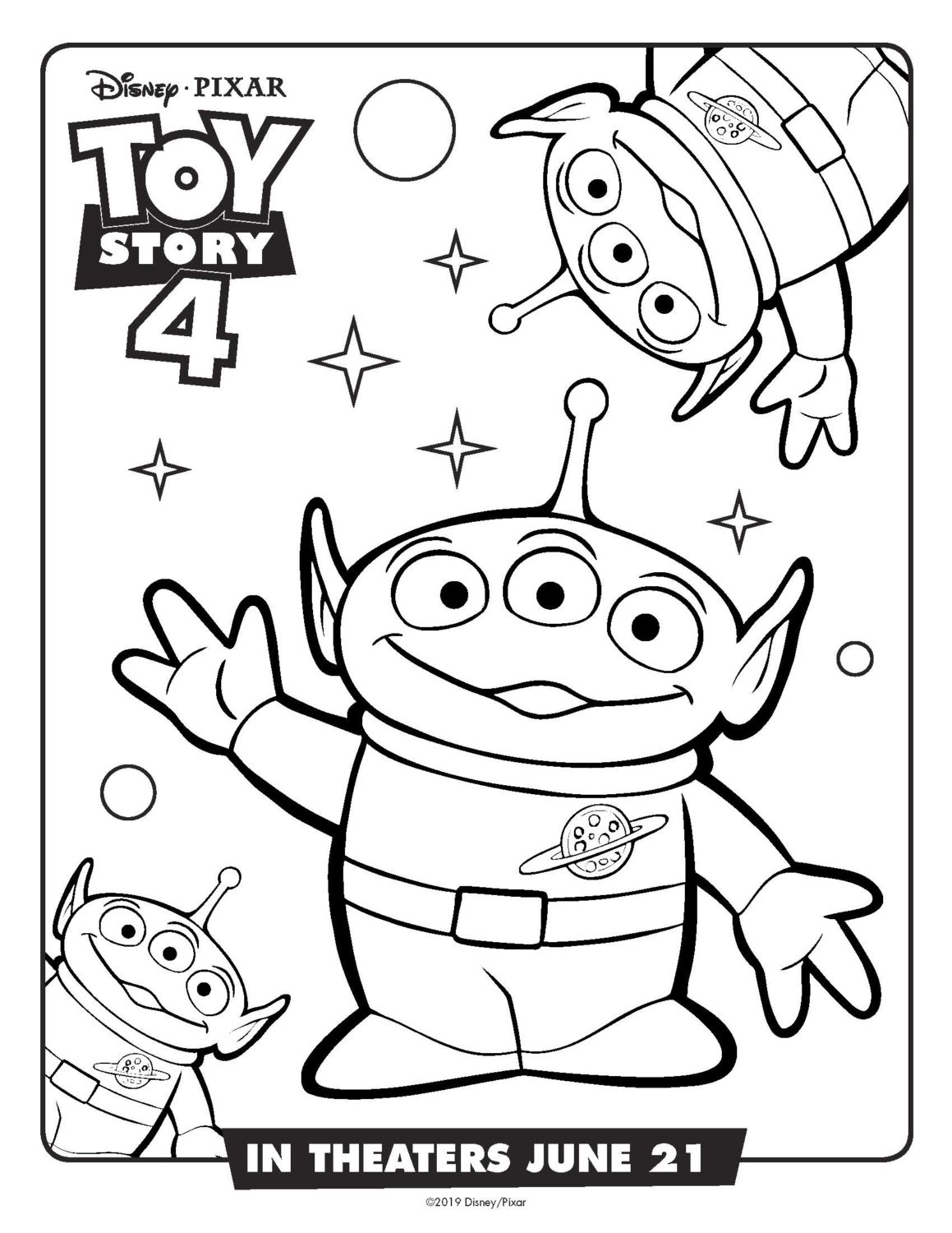 Free Printable Toy Story 4 Coloring Pages And Activity Sheets Crazy Adventures In Parenting