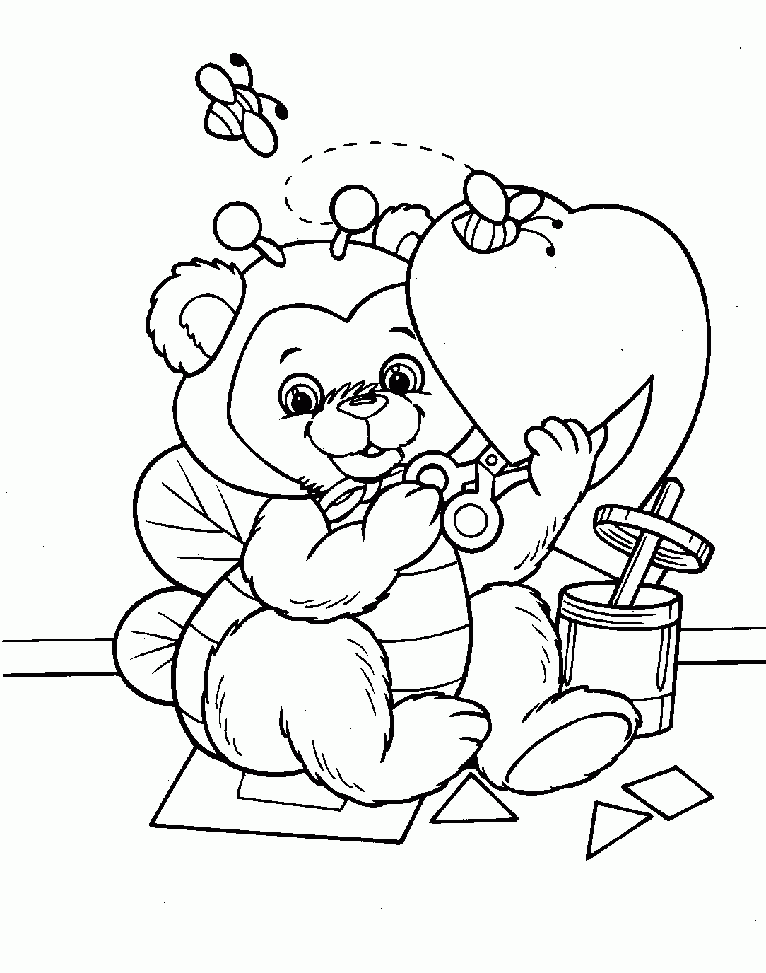 Valentines Coloring Pages