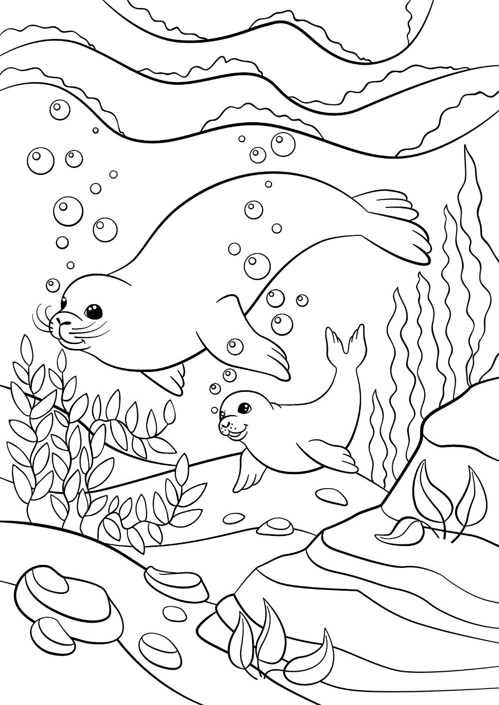 Free SEAL Coloring Pages For Download Printable PDF VerbNow