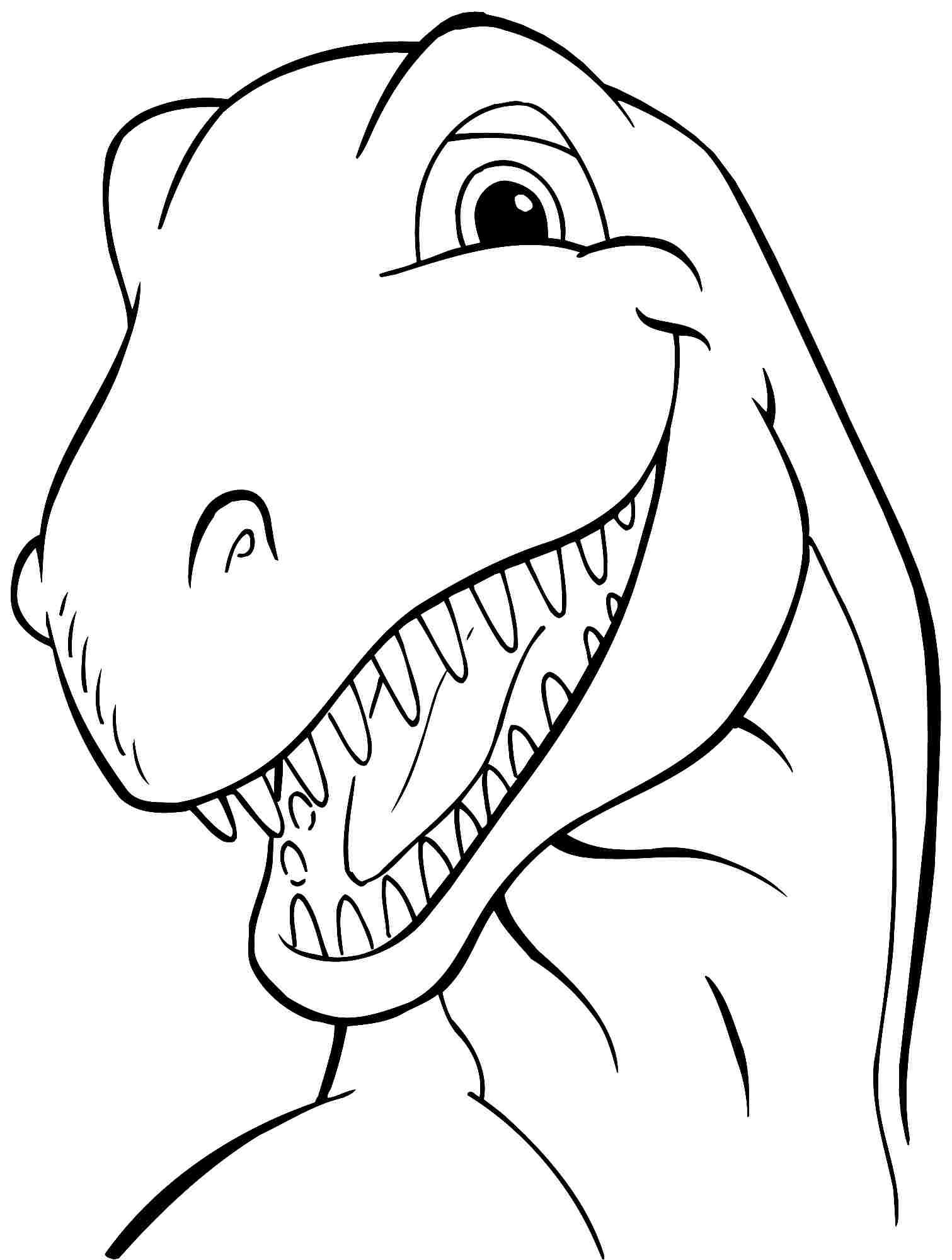 Free T Rex Coloring Pages At GetDrawings Free Download
