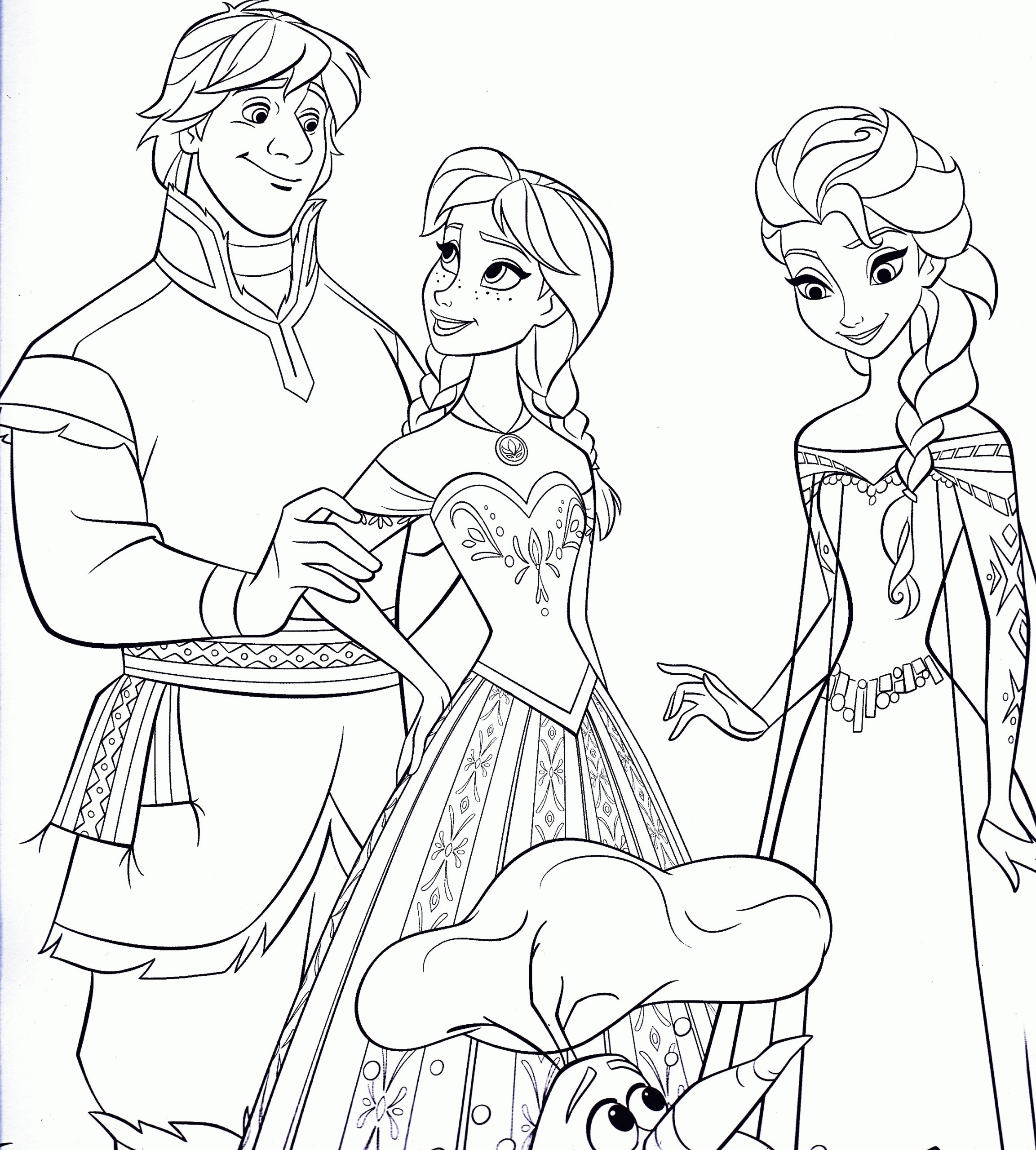 Frozen Coloring Pages Coloring Home