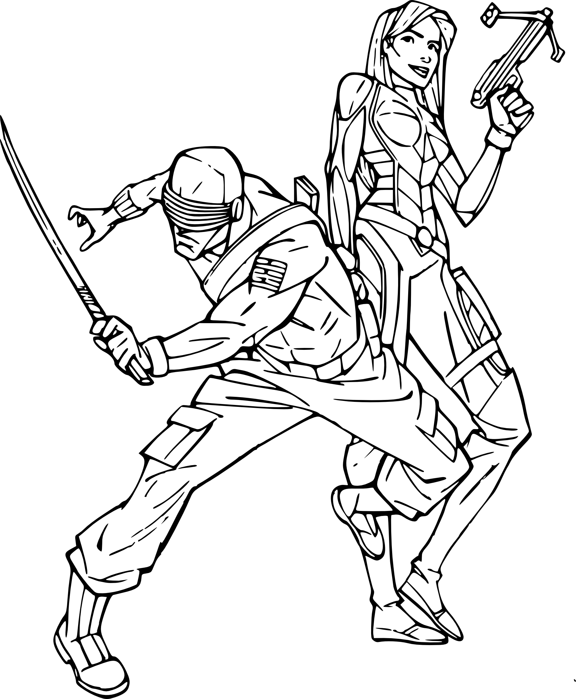Gi Joe Coloring Pages