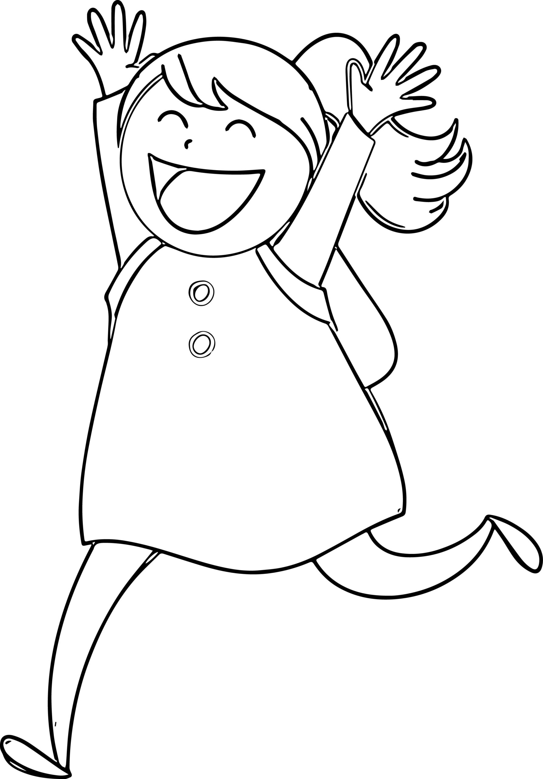 Girl Coloring Pages Kidsuki