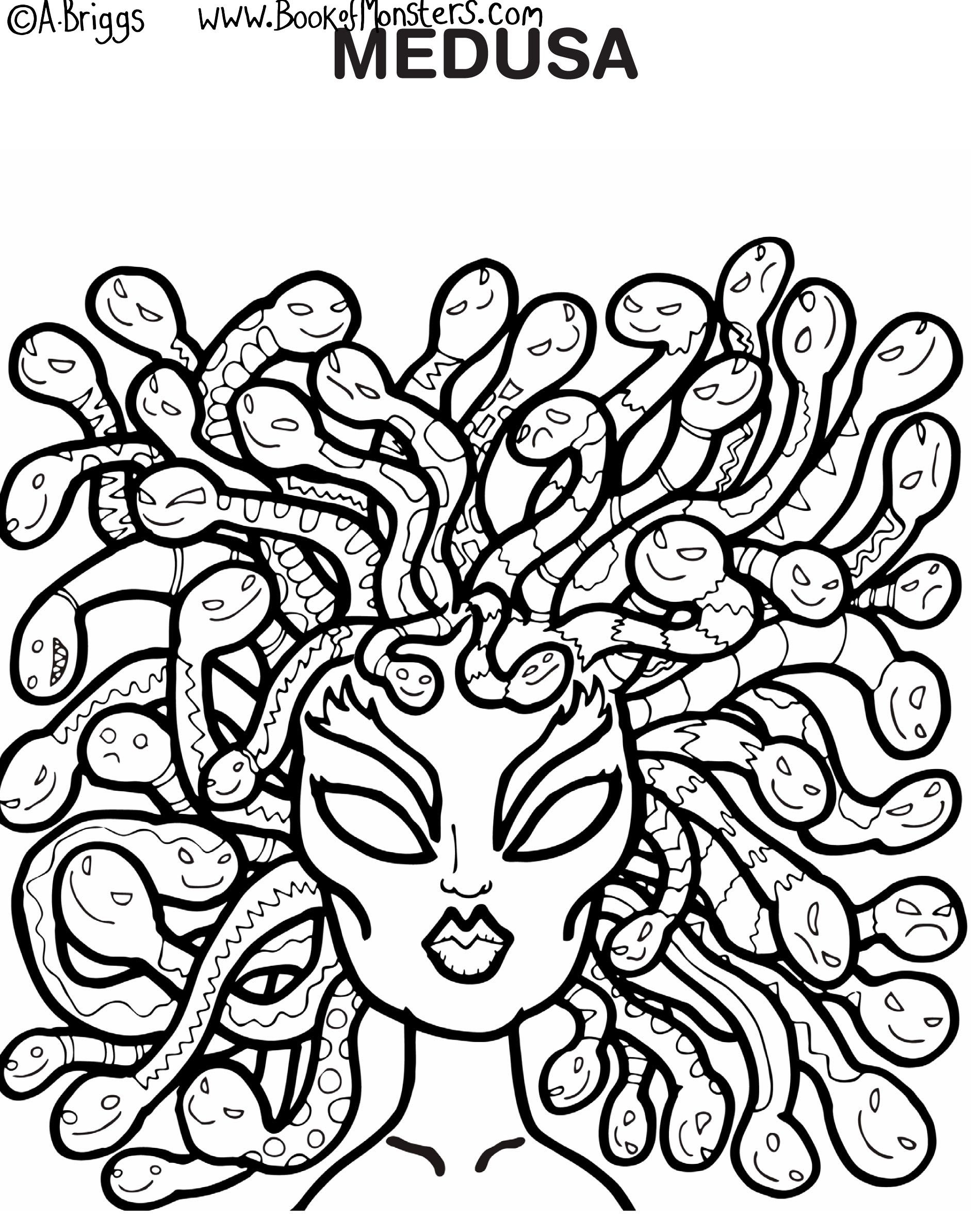 Greek Mythology Coloring Pages Free Download Gambr Co