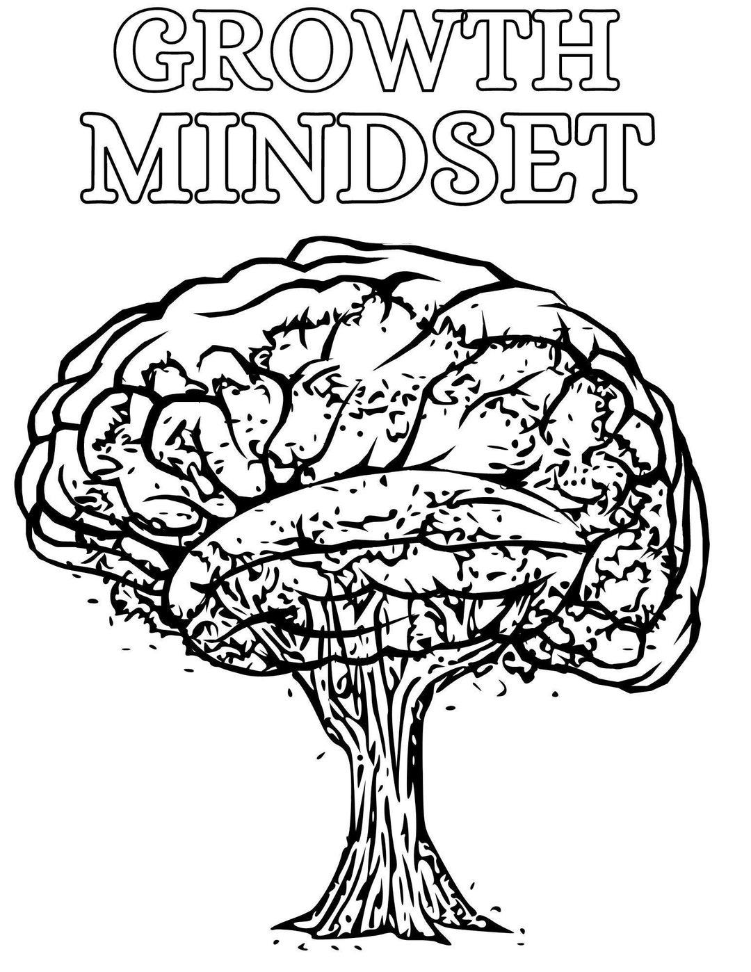 Growth Mindset Coloring Pages Printable