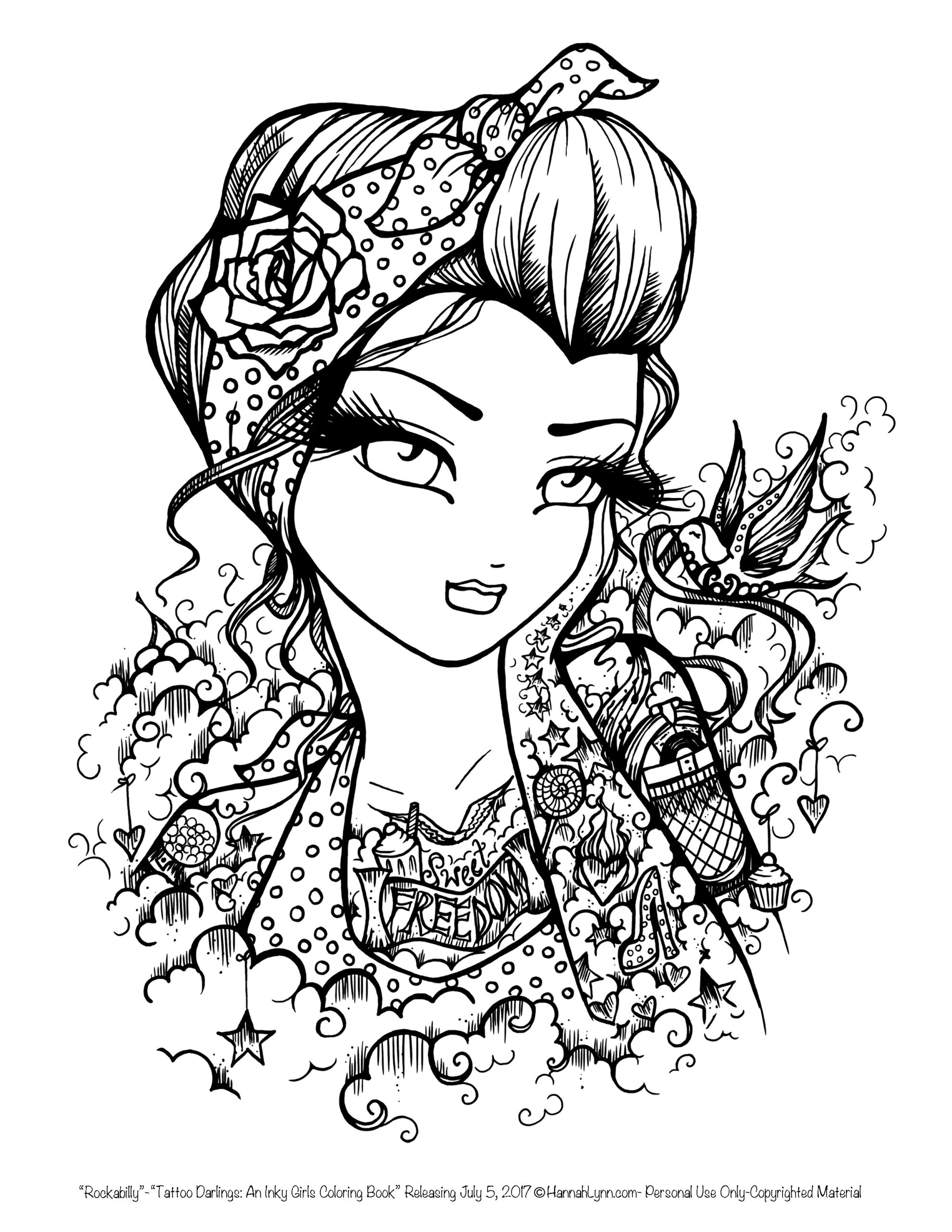 Hannah Lynn Coloring Pages
