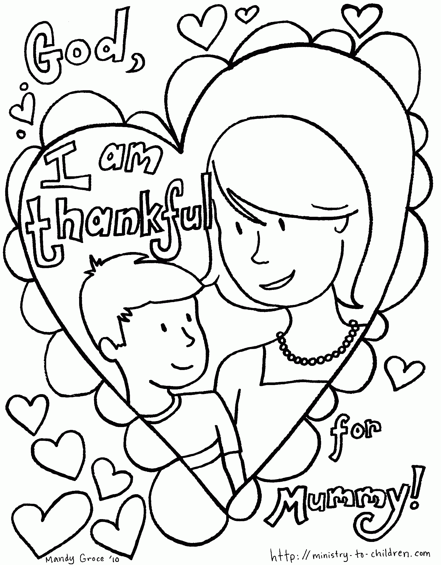 Happy Birthday Mom Printable Coloring Pages Coloring Home