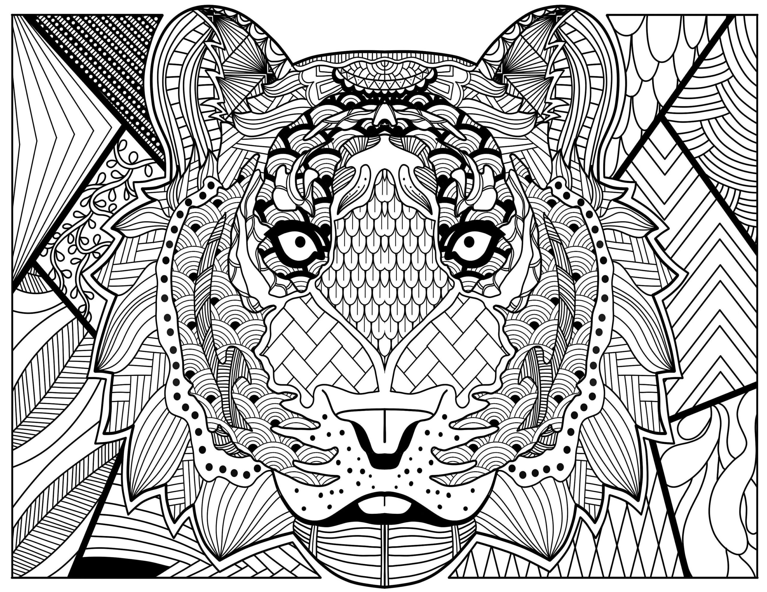 Highly Detailed Adult Zen Coloring Pages 20 Pages Etsy UK