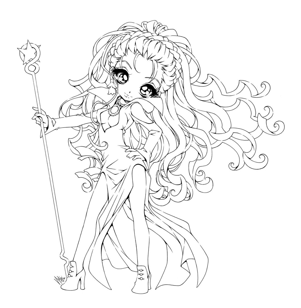 Hudtopics Anime Coloring Pages Deviantart