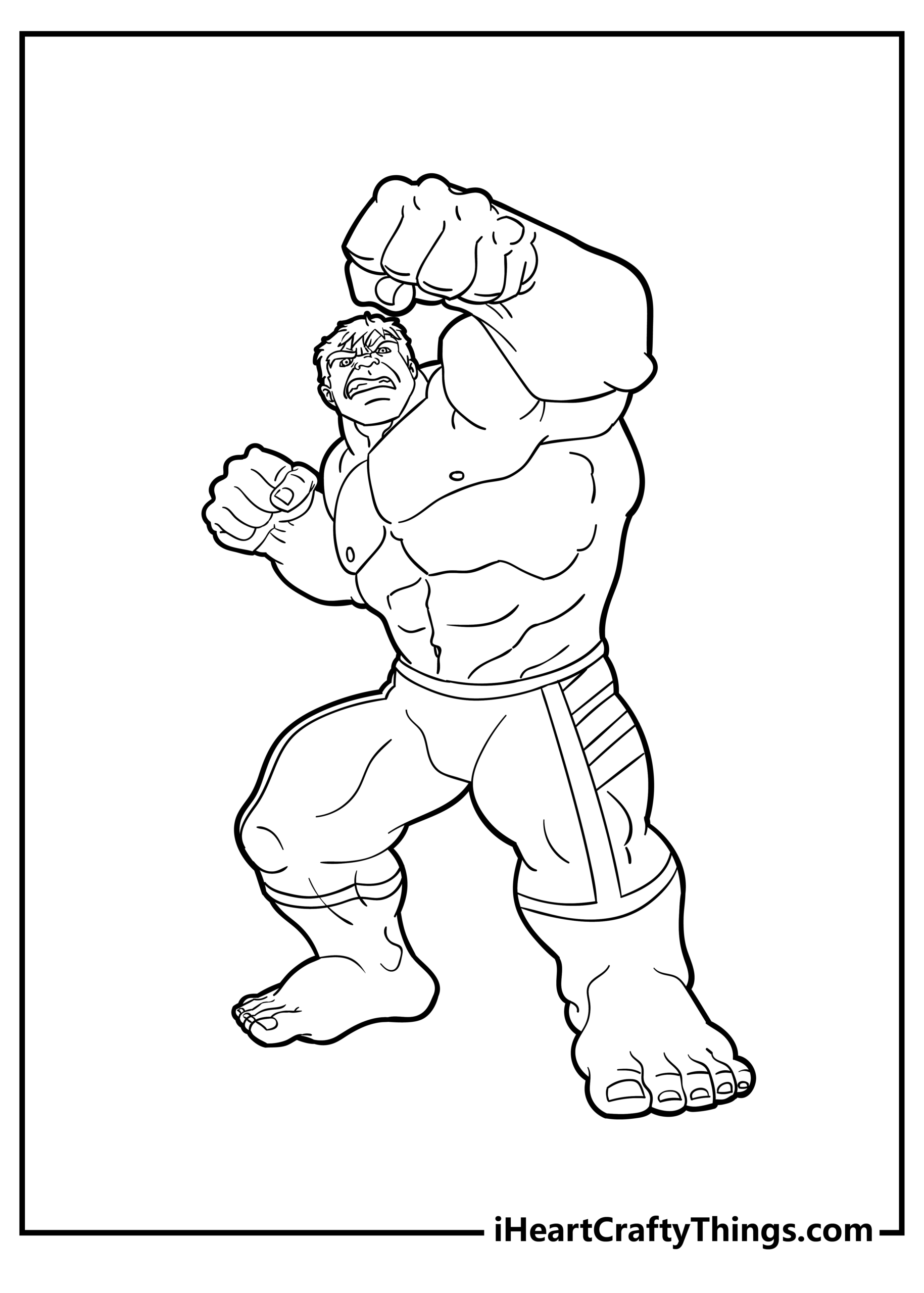 Hulk Coloring Pages