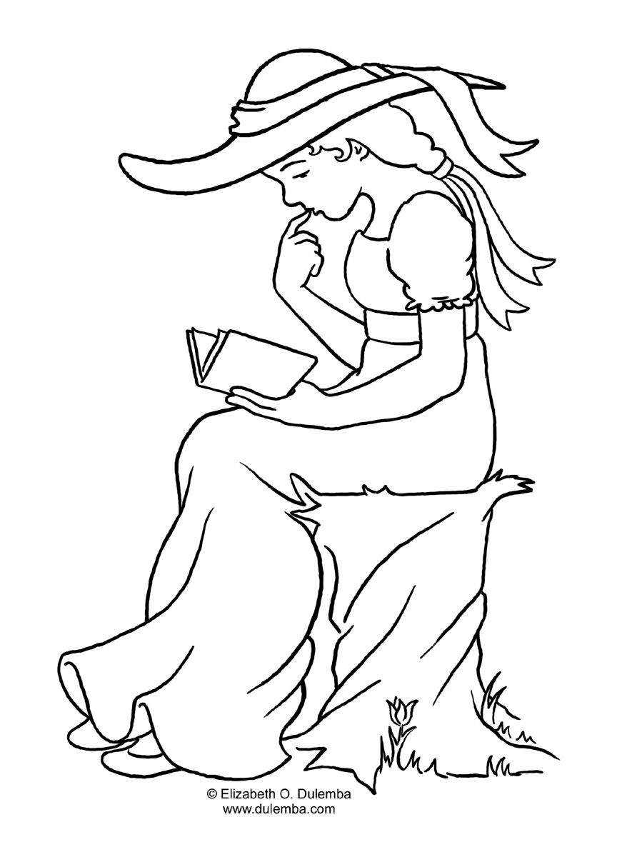 Vintage Embroidery Coloring Pages