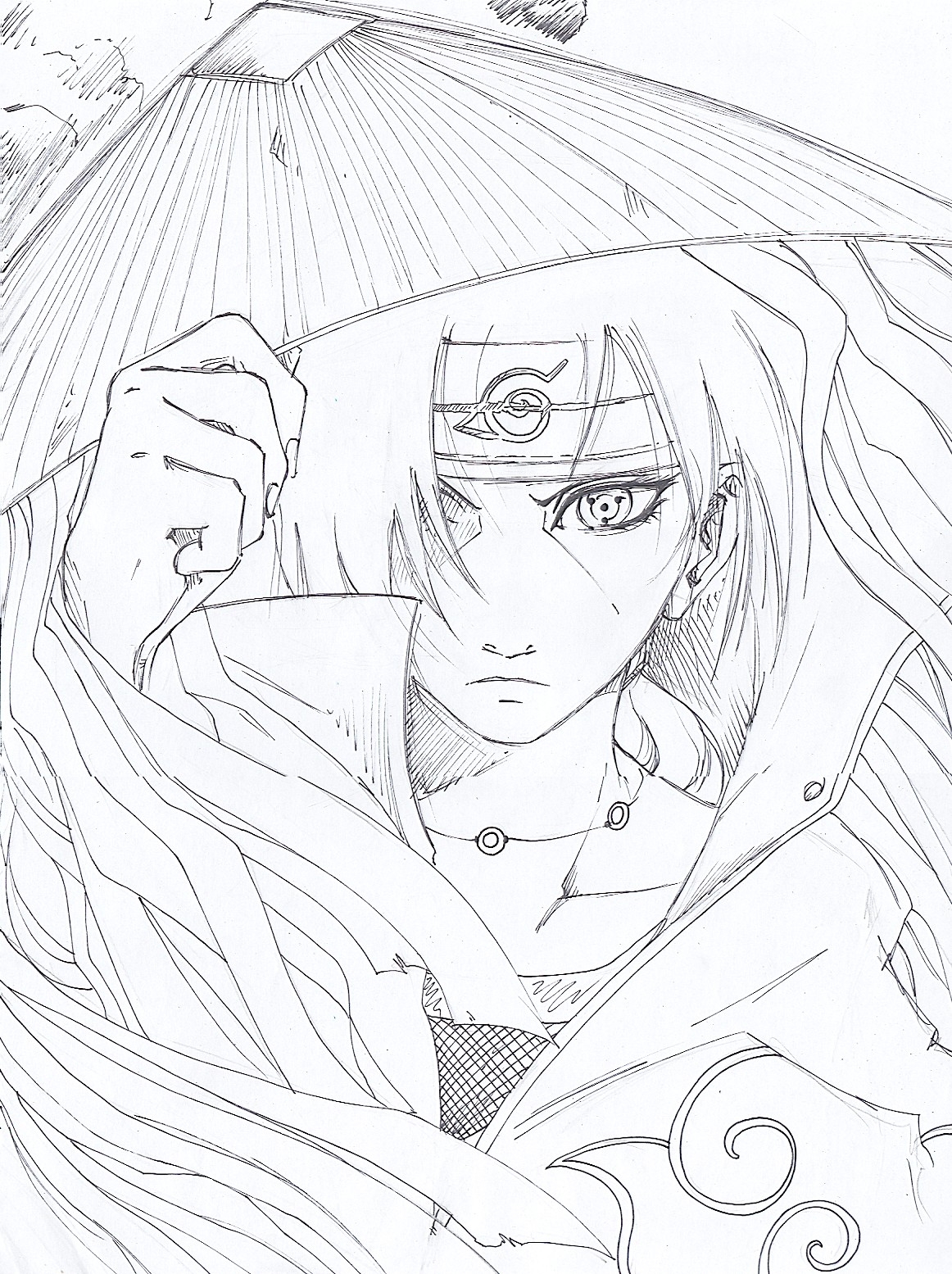 Itachi Coloring Pages