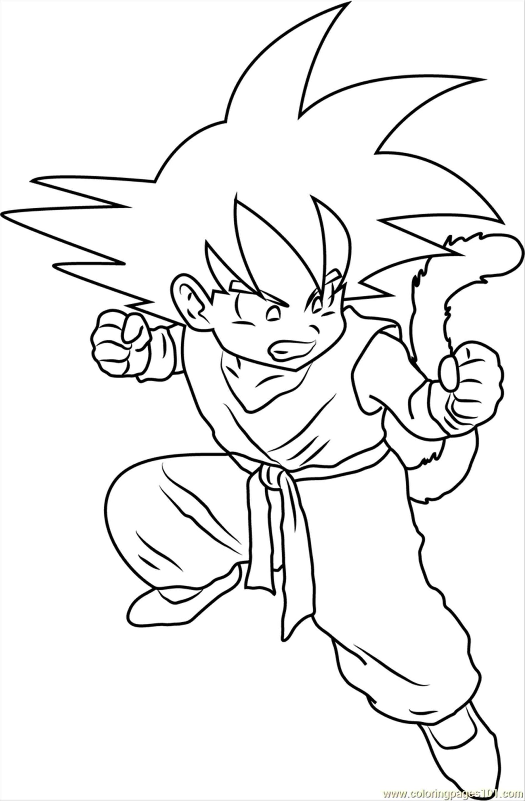 Kid Goku Coloring Pages At GetColorings Free Printable Colorings Pages To Print And Color