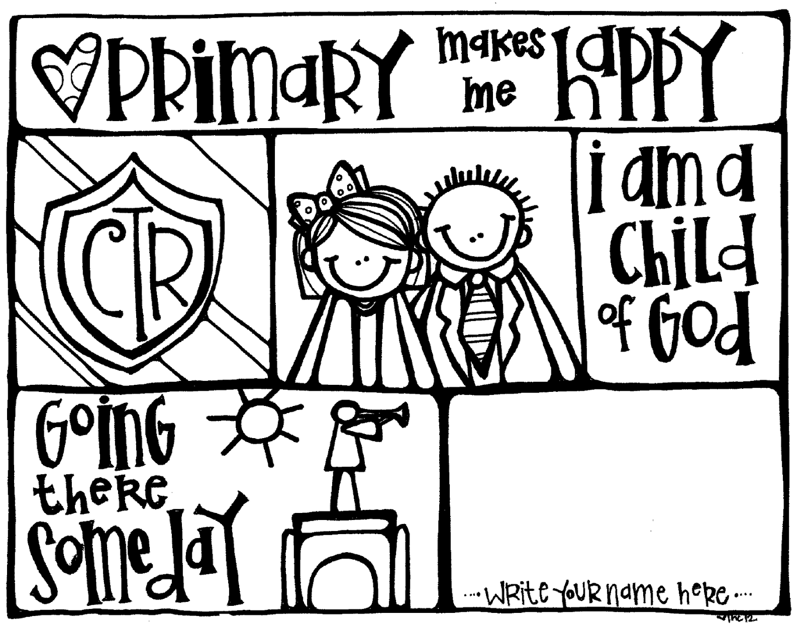 Lds Coloring Pages To Download And Print For Free