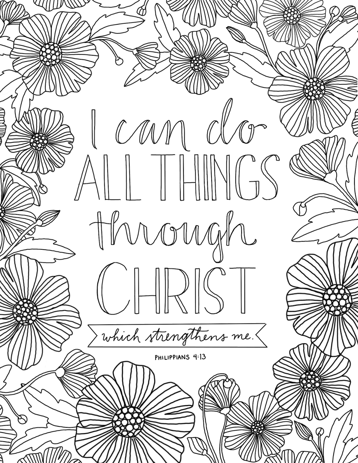 Lds Quotes Printable Coloring Pages