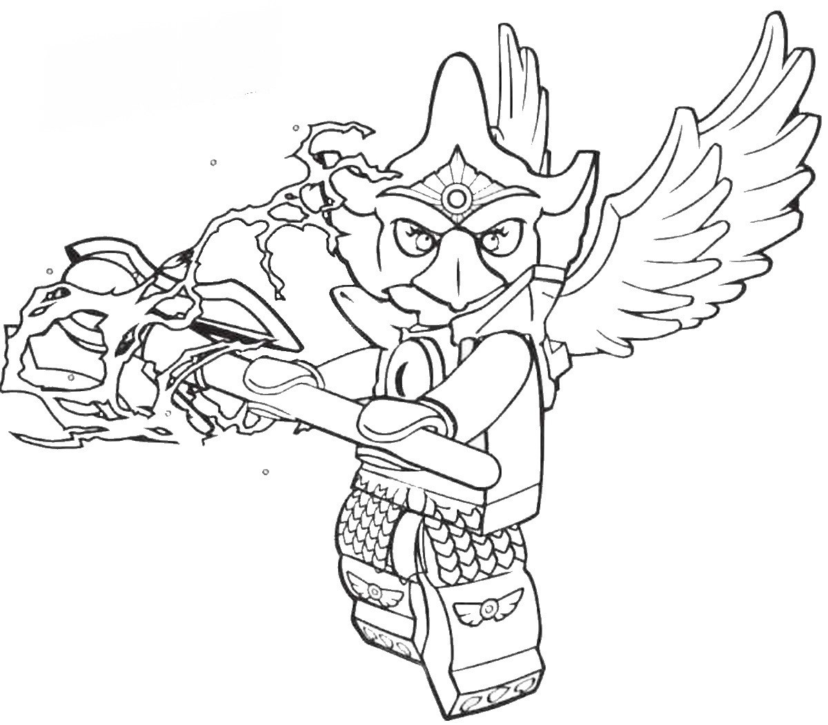 Lego Chima Coloring Pages
