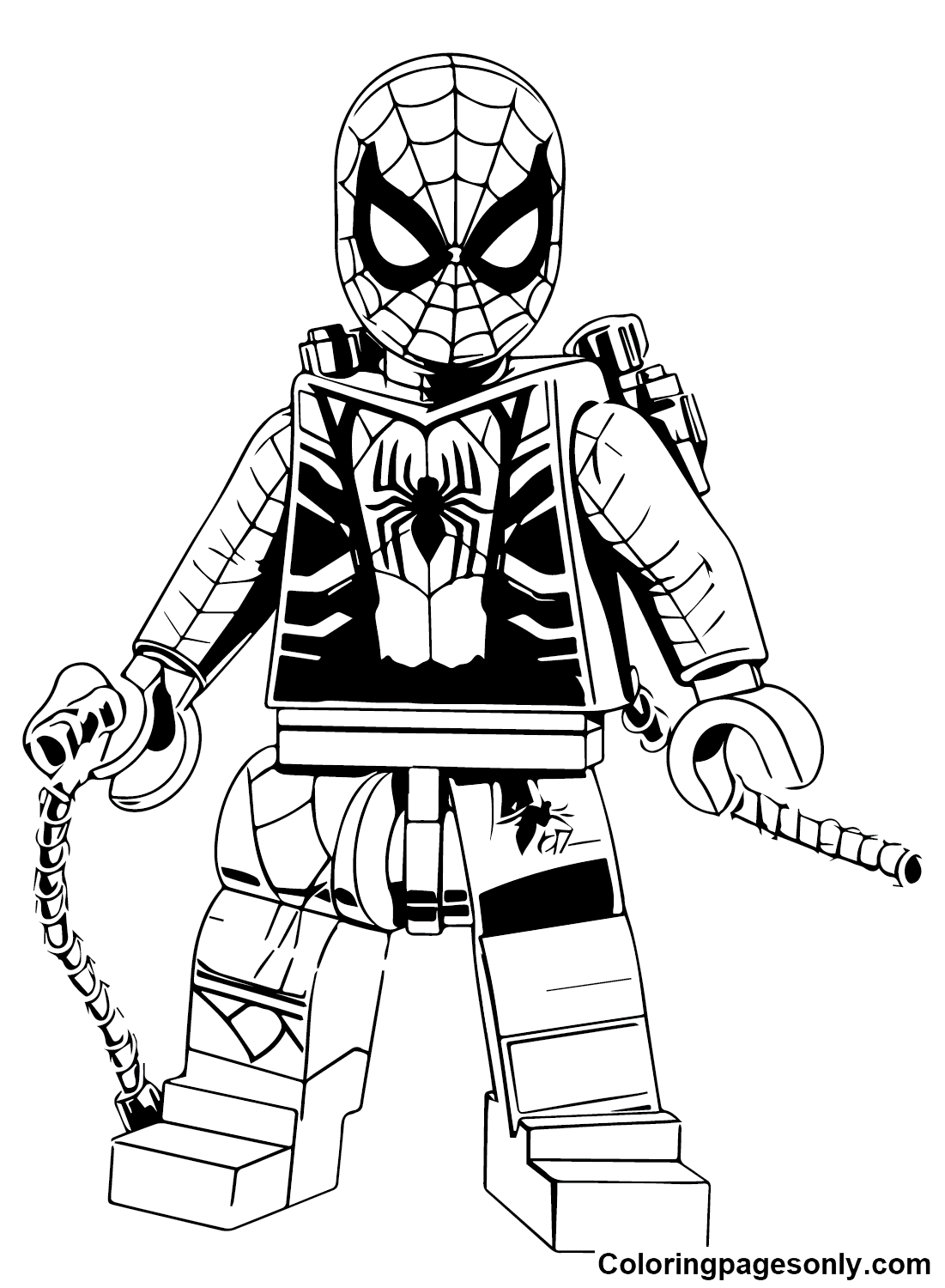 Lego Spiderman Coloring Pages Coloring Pages For Kids And Adults