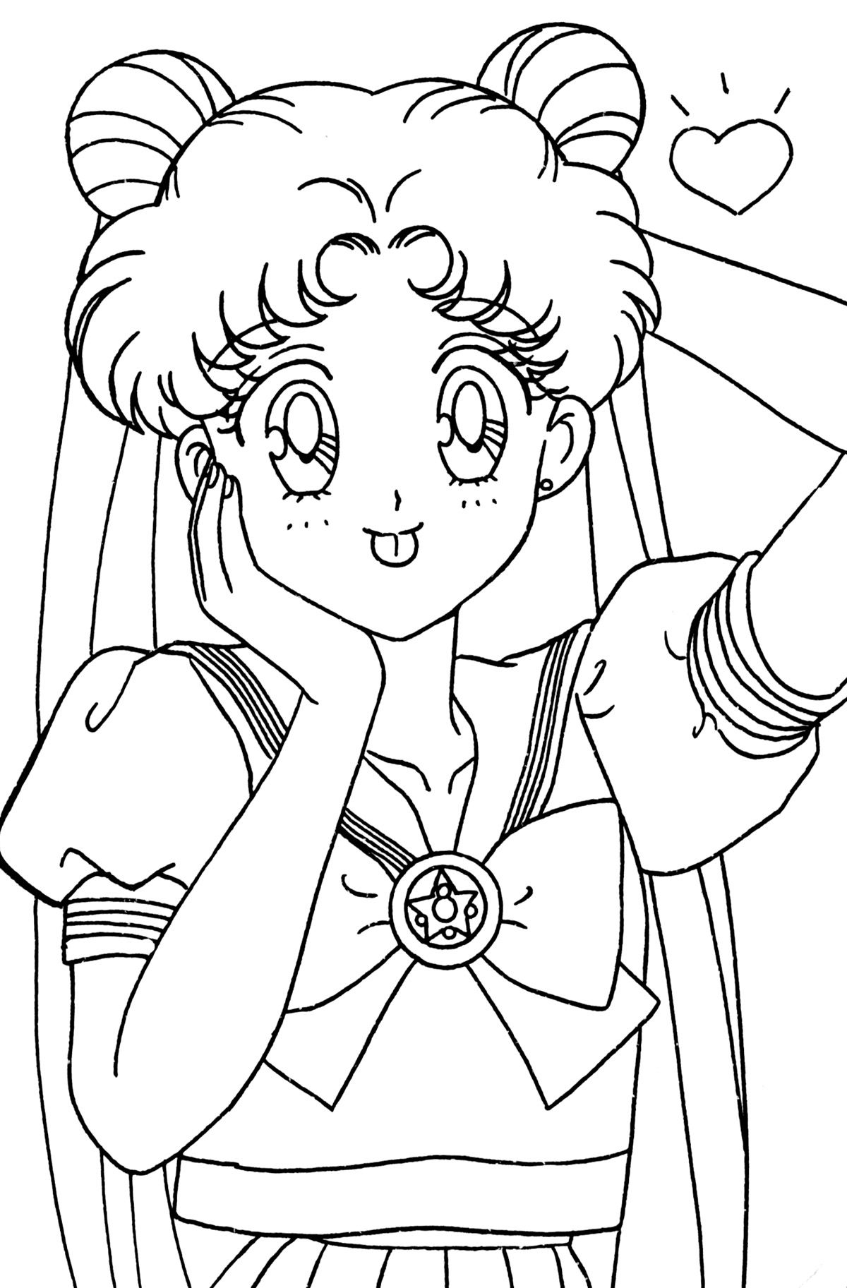 Libro De Colores Sailor Moon Personajes Dibujos De Sailor Moon