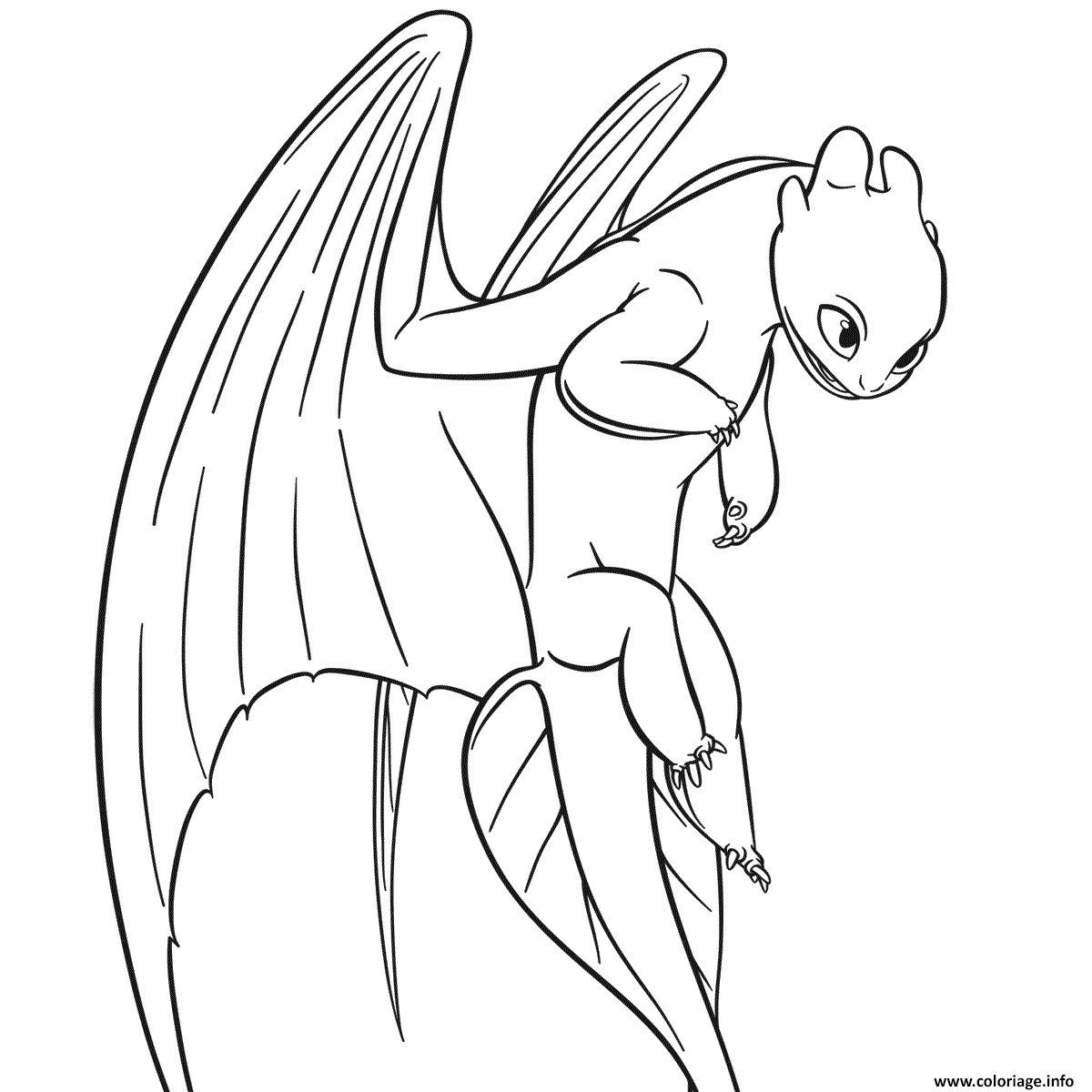 Light Fury Coloring Page Coloringnori Coloring Pages For Kids Images And Photos Finder
