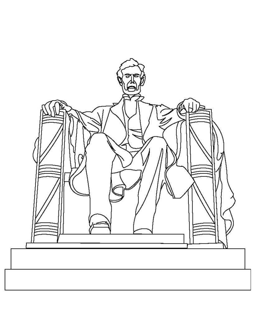 Lincoln Memorial Coloring Page Download Print Or Color Online For Free