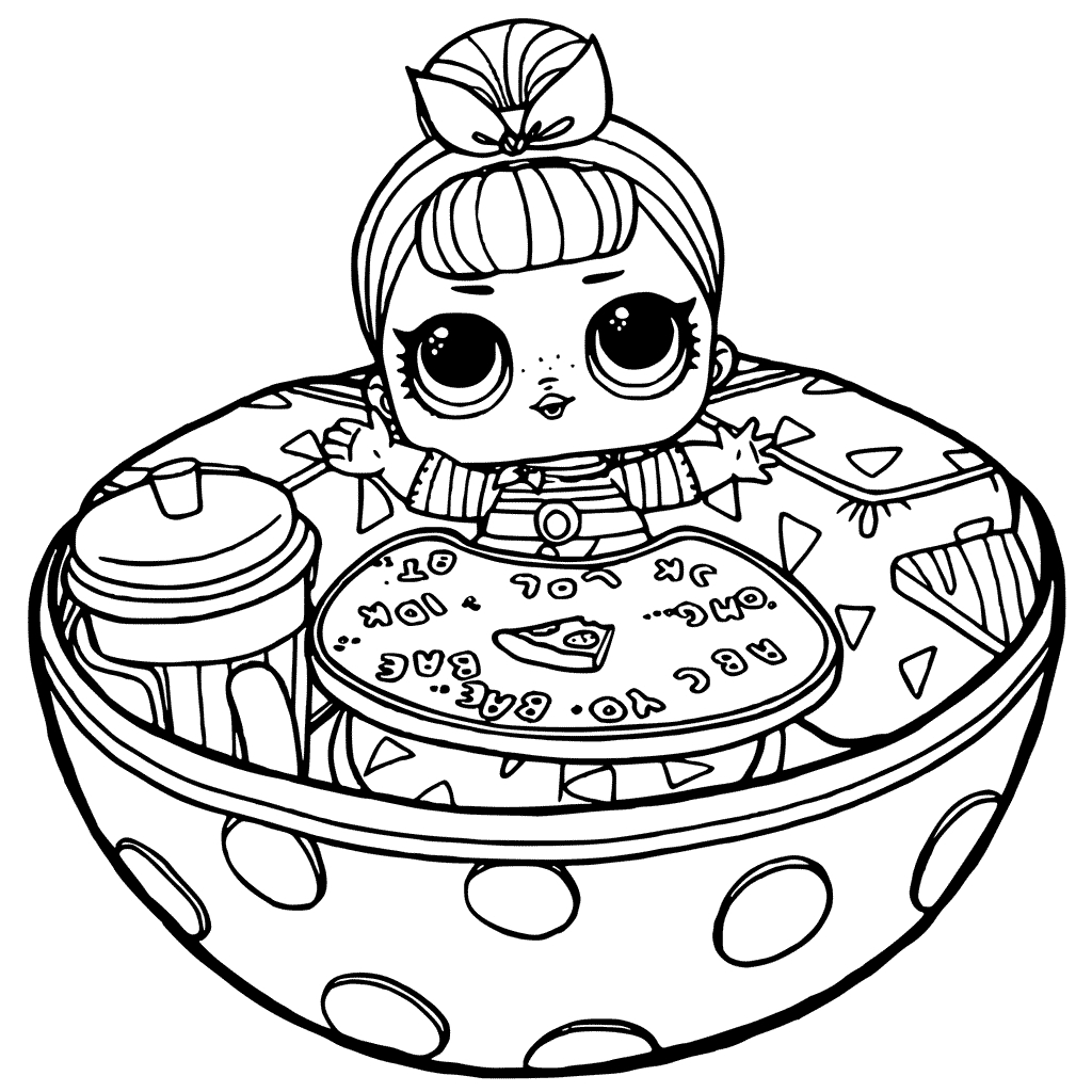 LOL Dolls Coloring Pages Best Coloring Pages For Kids