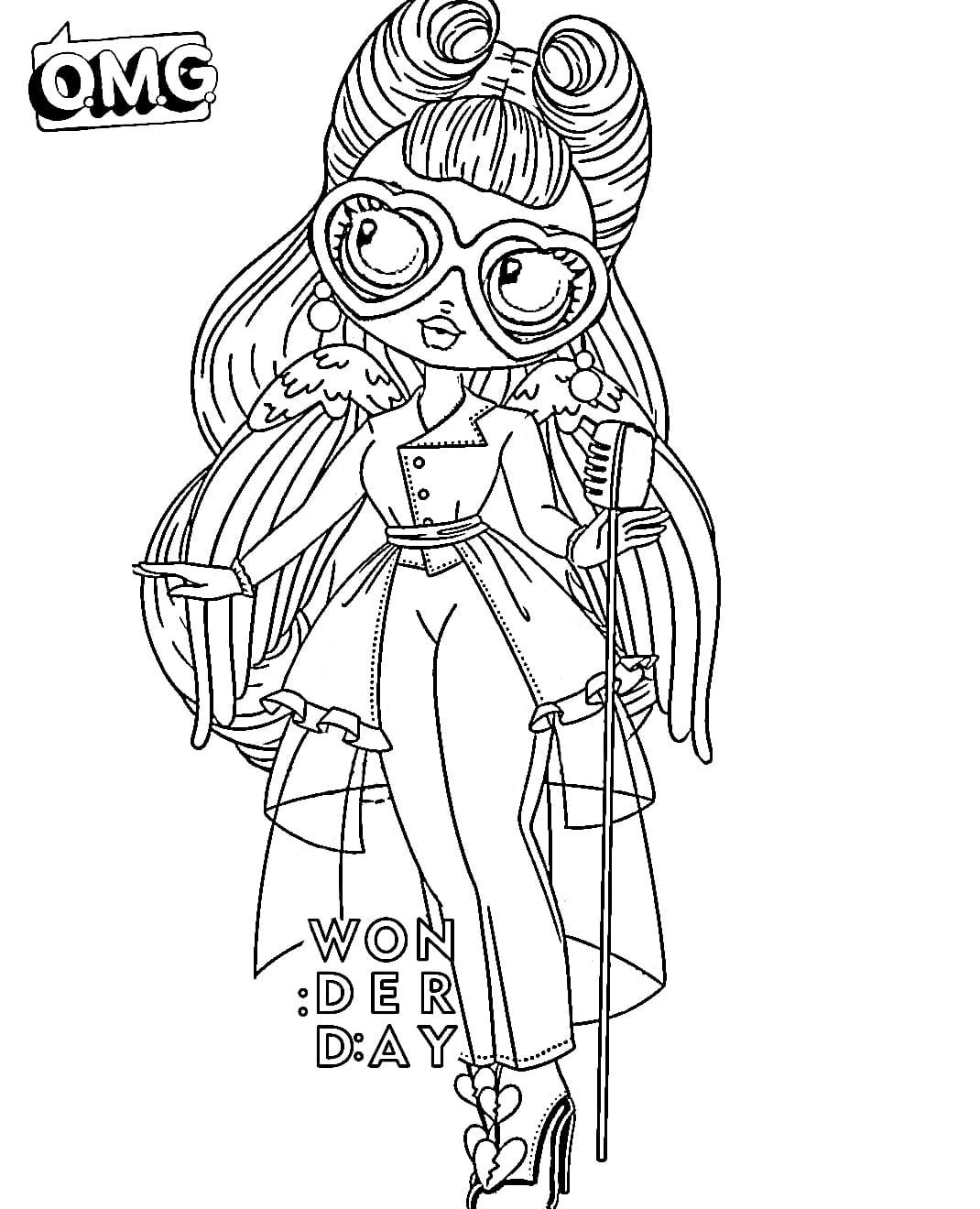 Lol Omg Coloring Pages Printable Customize And Print