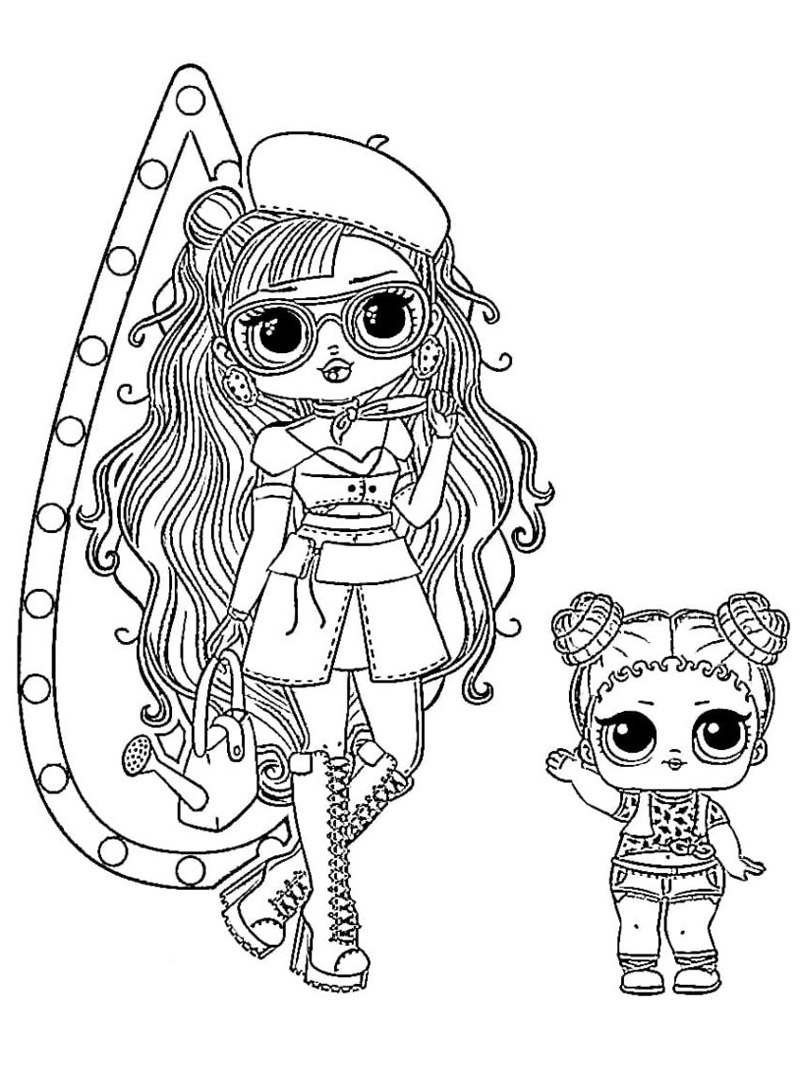 Lol Omg Coloring Pages