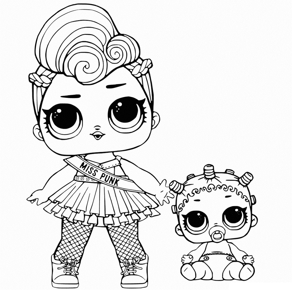 LOL Surprise Dolls Coloring Pages Print Them For Free All The Series