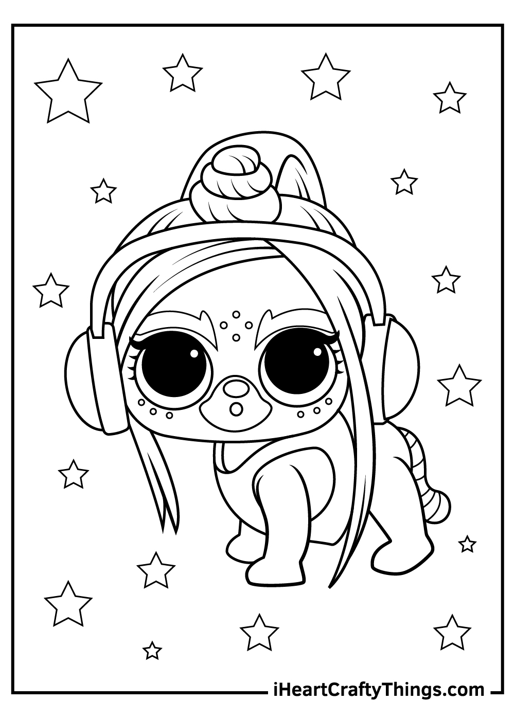 LOL Surprise Pets Coloring Pages Updated 2021