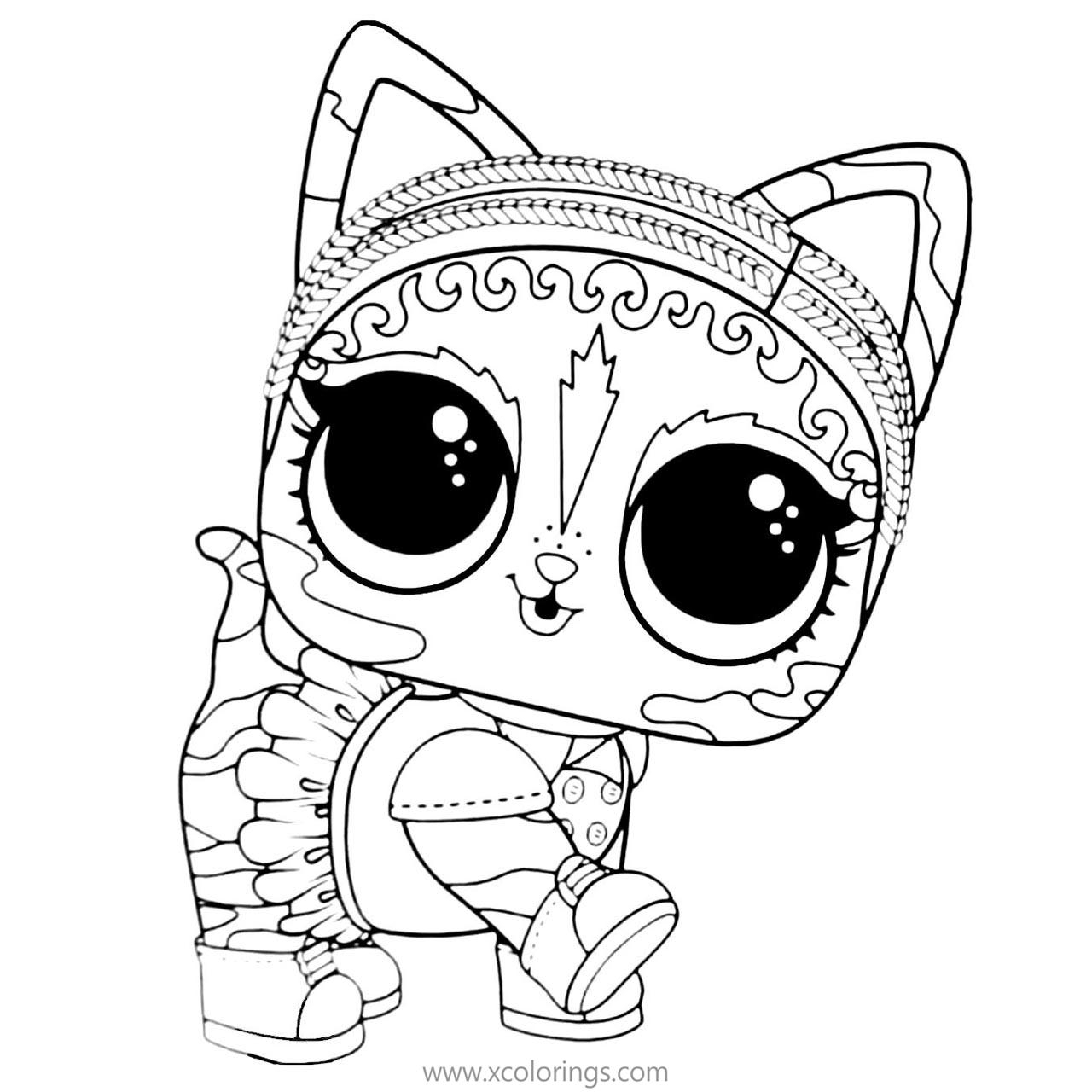 LOL Surprise Pets Coloring Pages XColorings