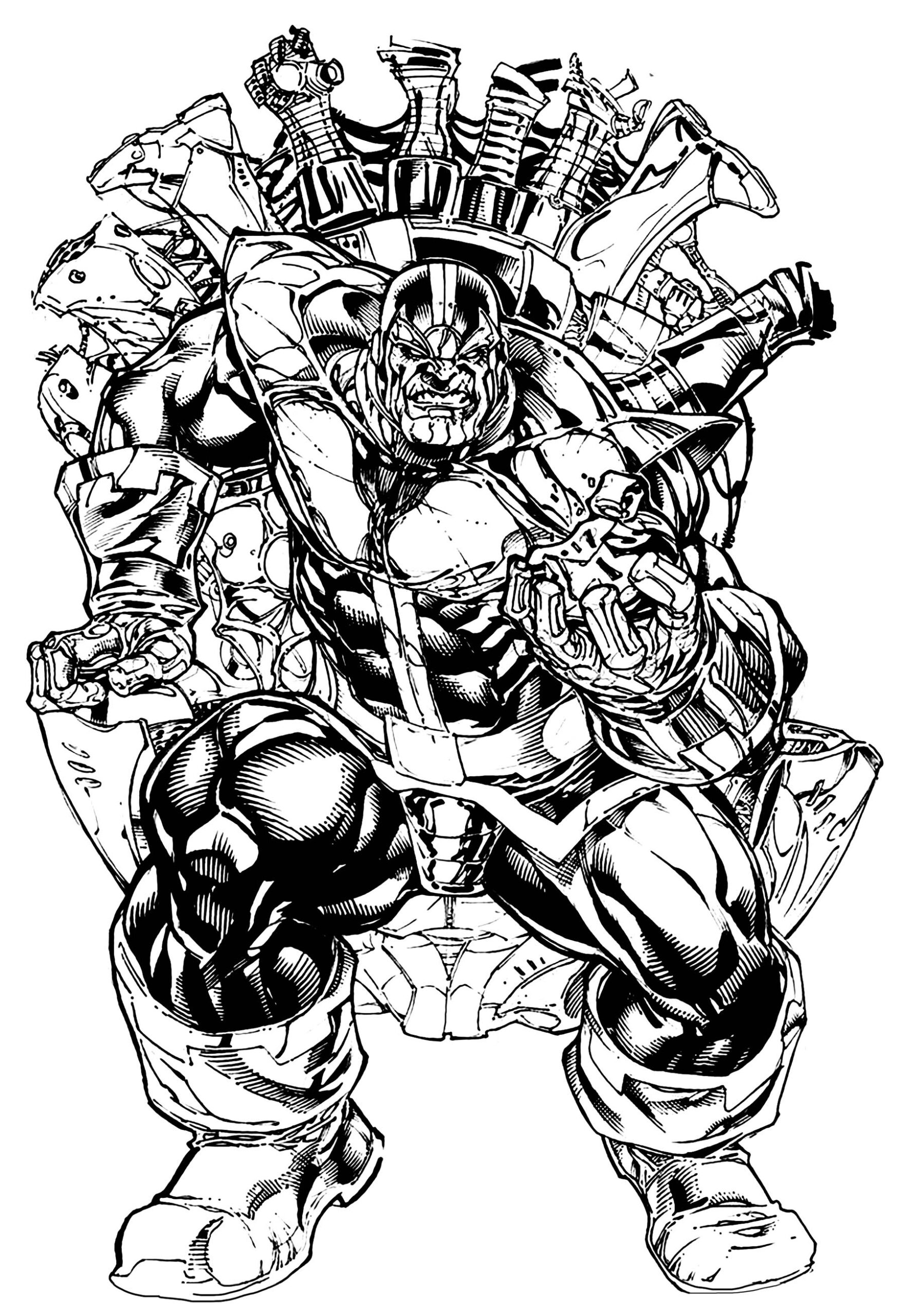 Marvel Coloring Pages For Adults