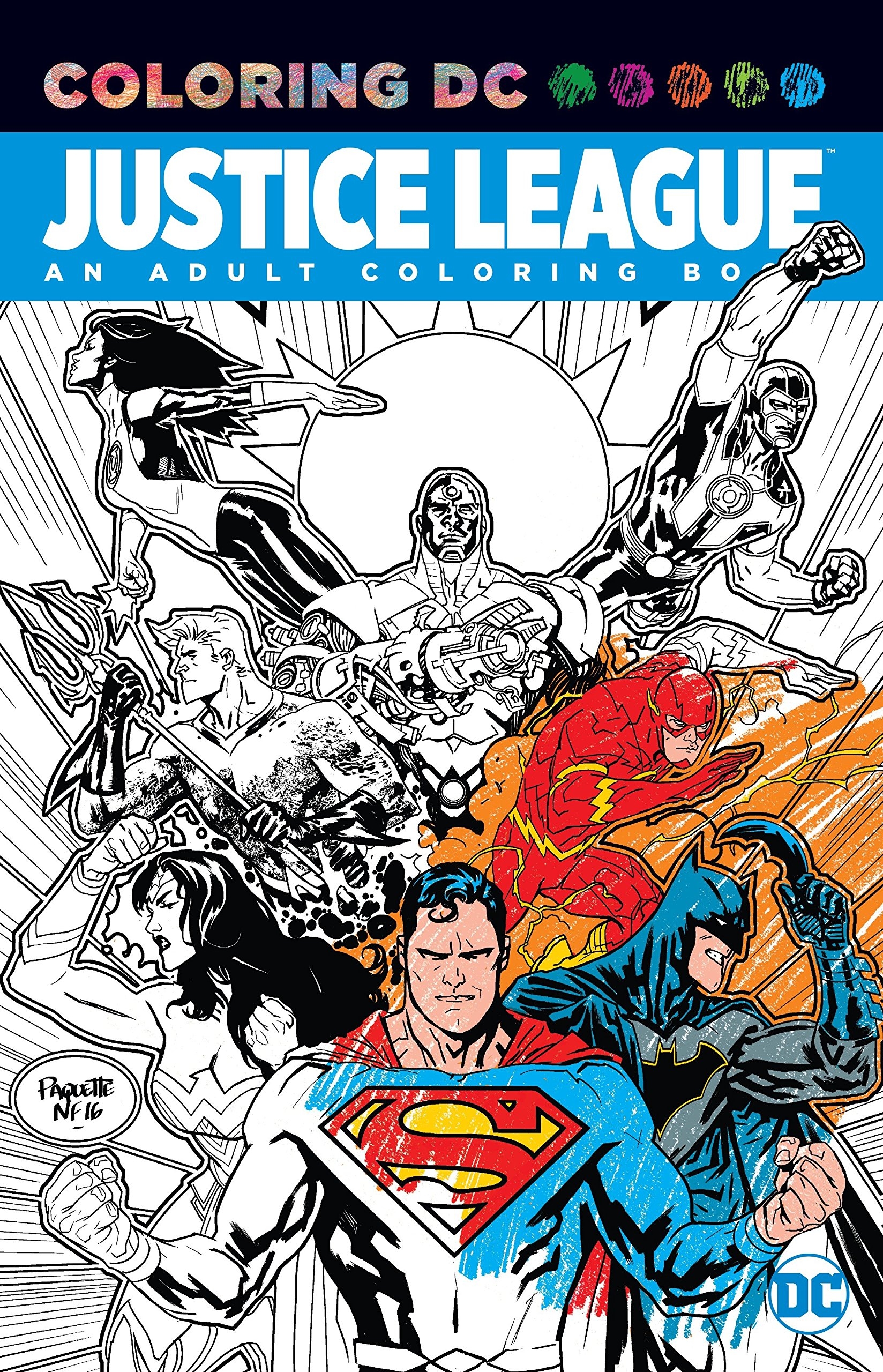 Dc Coloring Pages