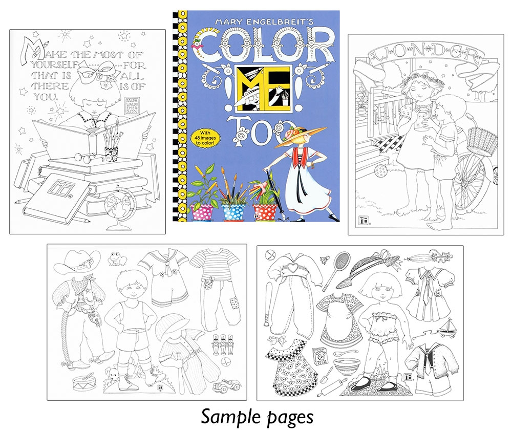 Mary Engelbreit Coloring Book Pages