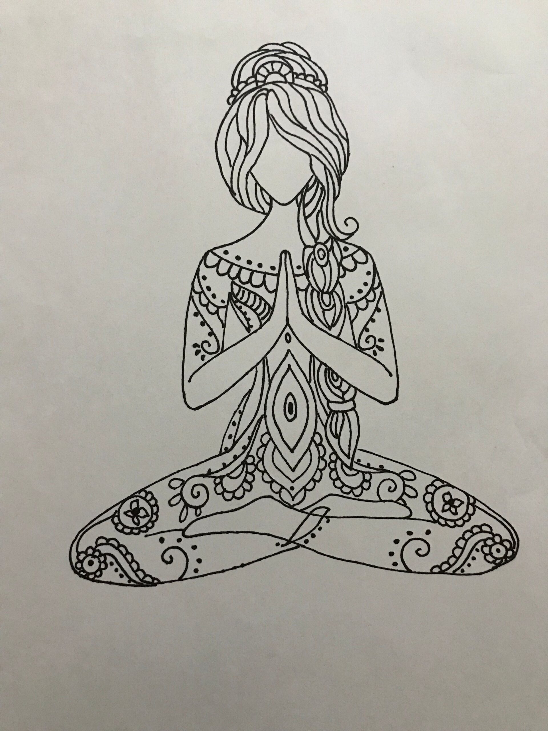 MEDITATION Art Meditation Free Coloring Pages