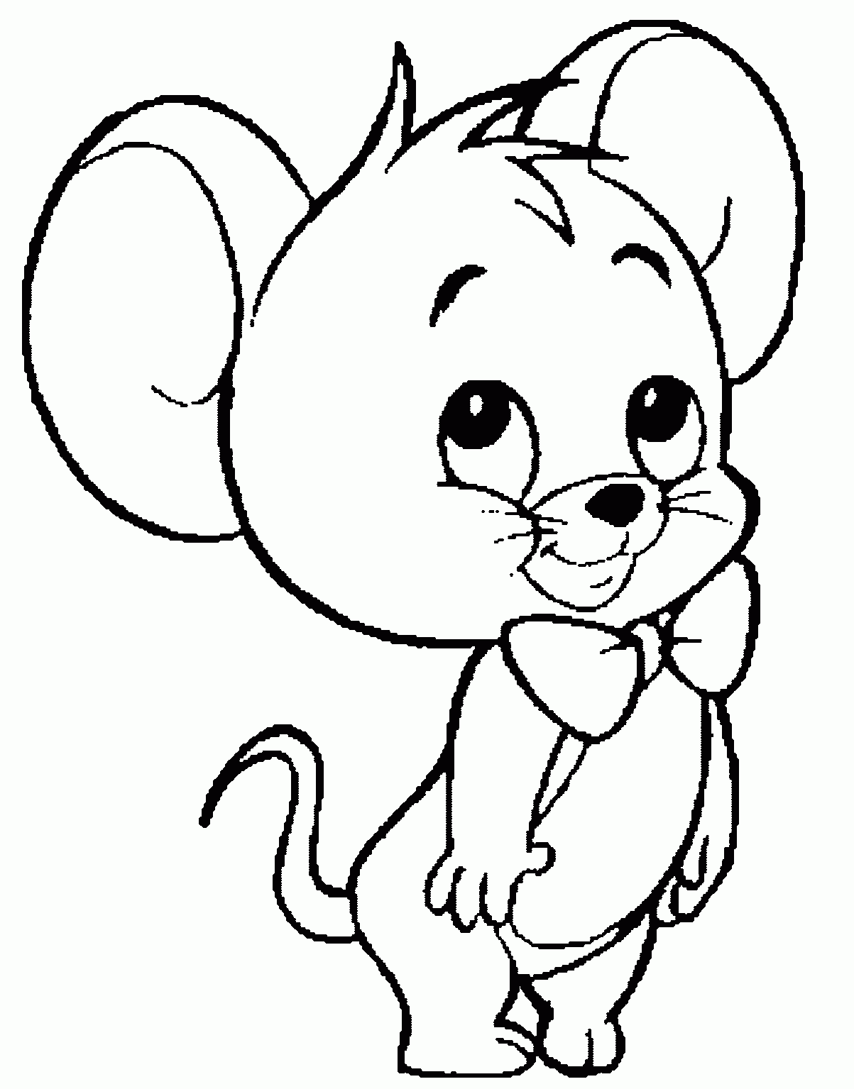 Mice Coloring Page Coloring Home