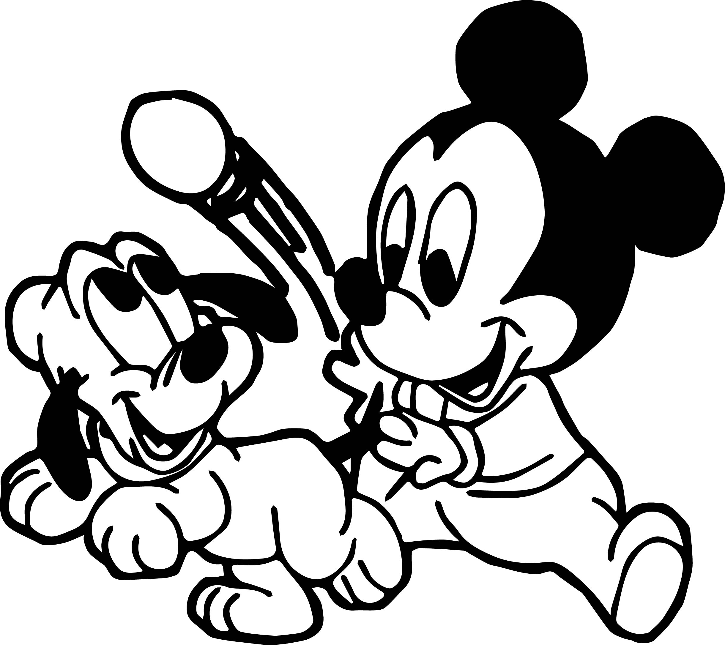 Mickey Coloring Page